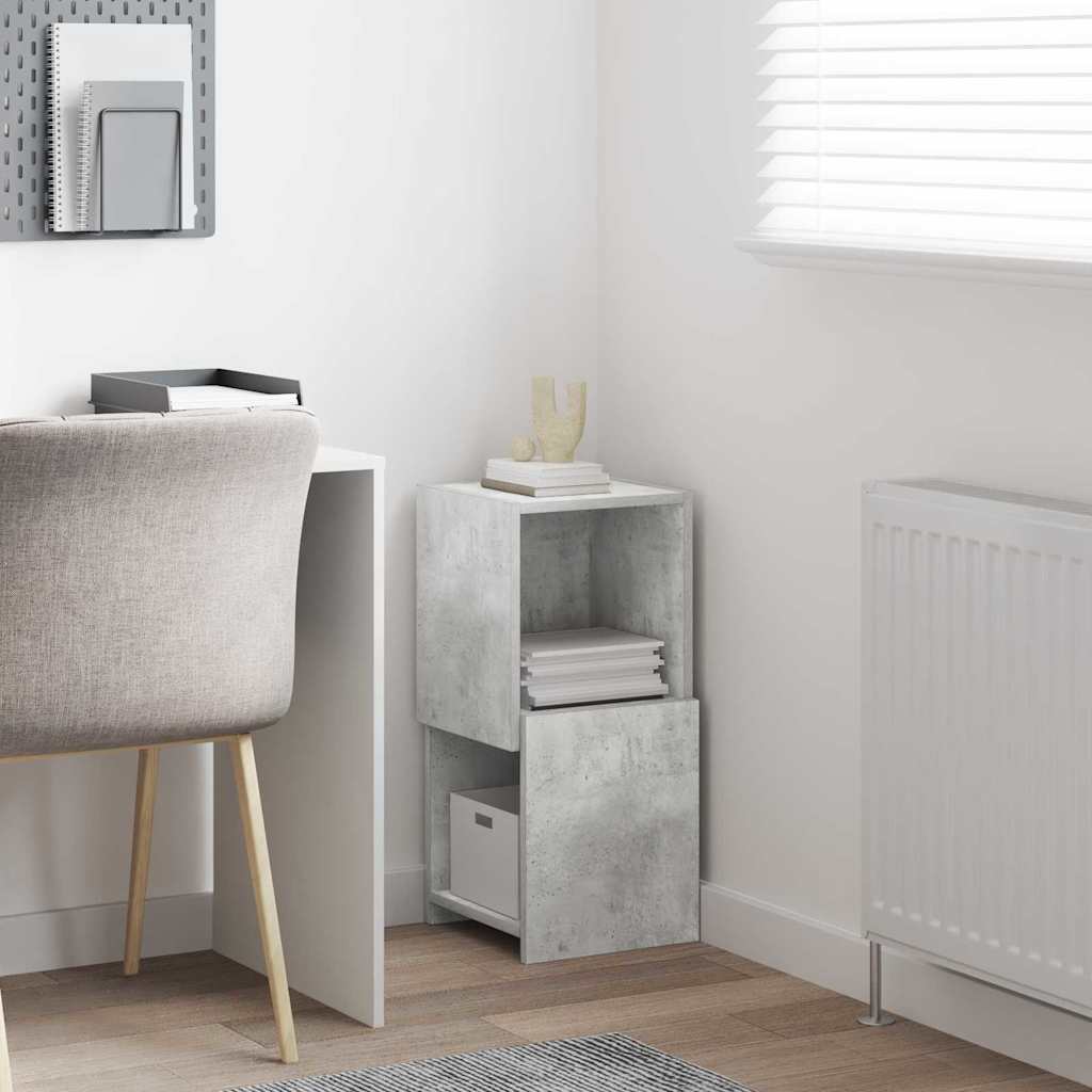 Meuble d'angle Blanc 30,5x30x65cm Bois d'ingénierie - XIOS