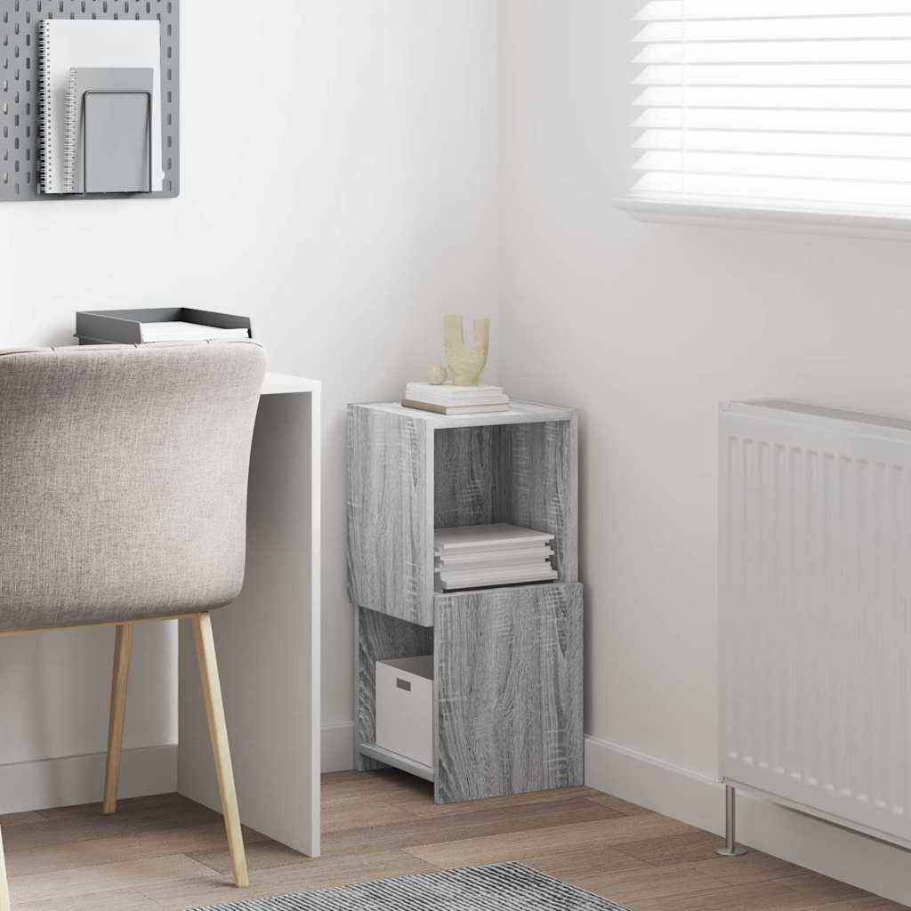 Meuble d'angle Blanc 30,5x30x65cm Bois d'ingénierie - XIOS