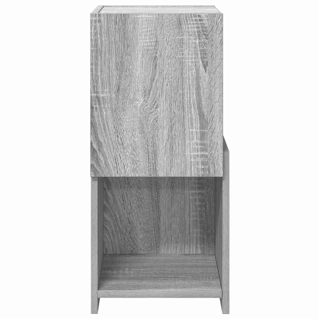 Meuble d'angle Blanc 30,5x30x65cm Bois d'ingénierie - XIOS