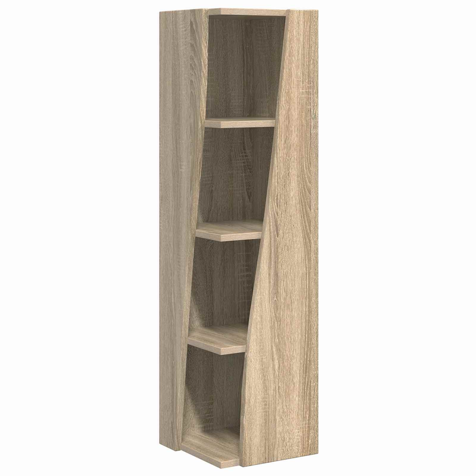 Meuble d'angle Chêne Sonoma 27,5x27x102cm Bois d'ingénierie