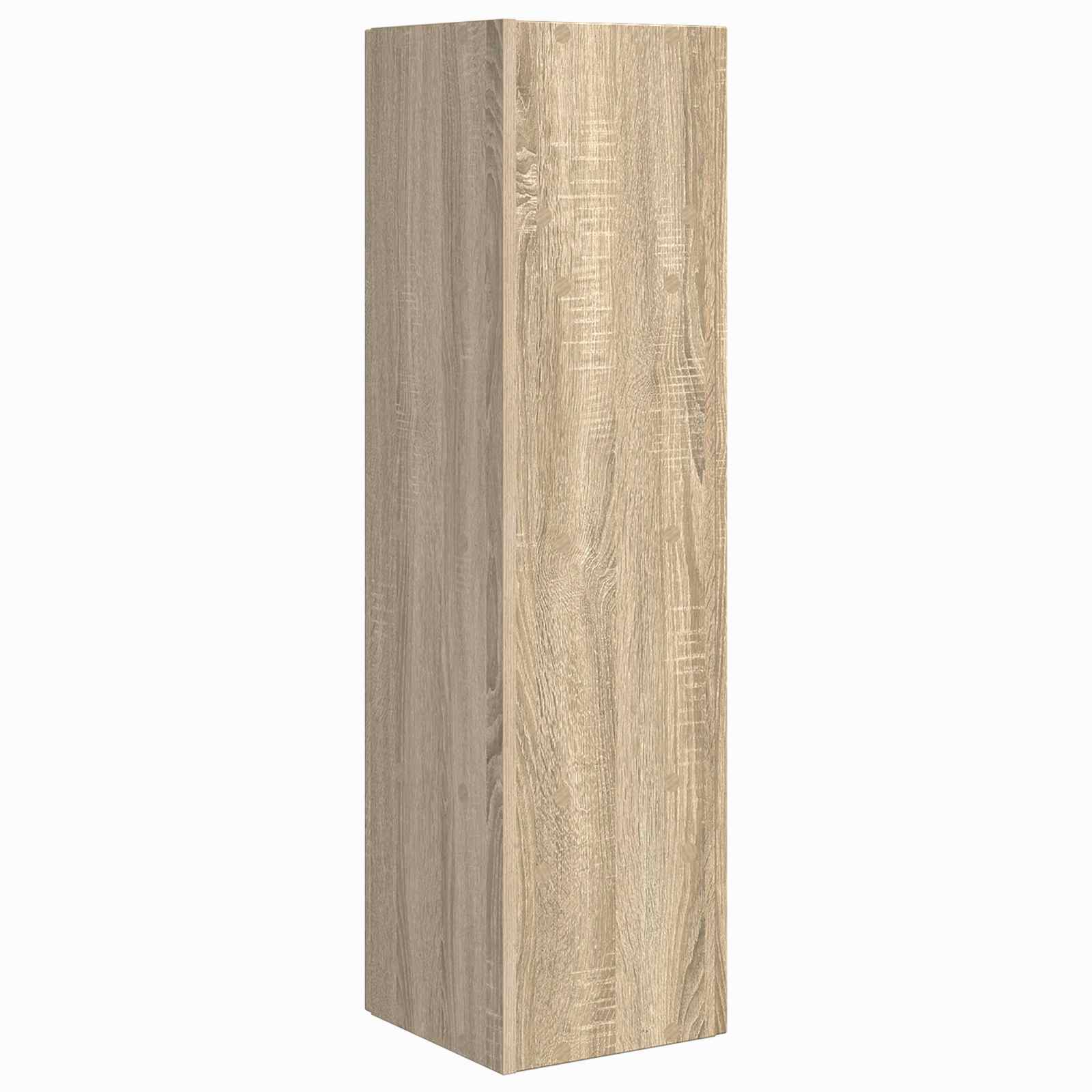Meuble d'angle Chêne Sonoma 27,5x27x102cm Bois d'ingénierie
