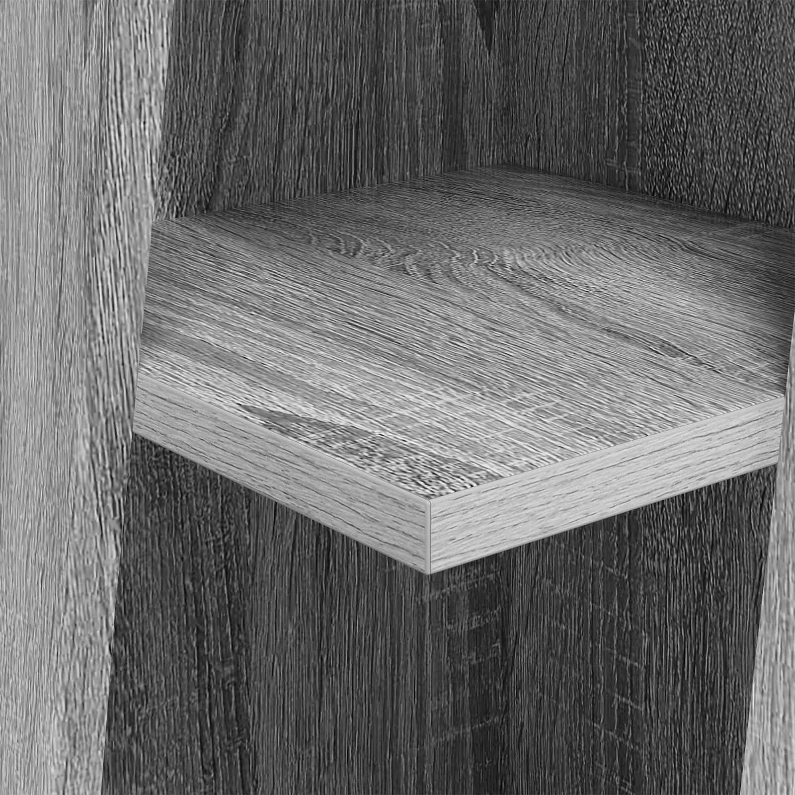 Meuble d'angle Gris Sonoma 27,5x27x102cm Bois d'ingénierie