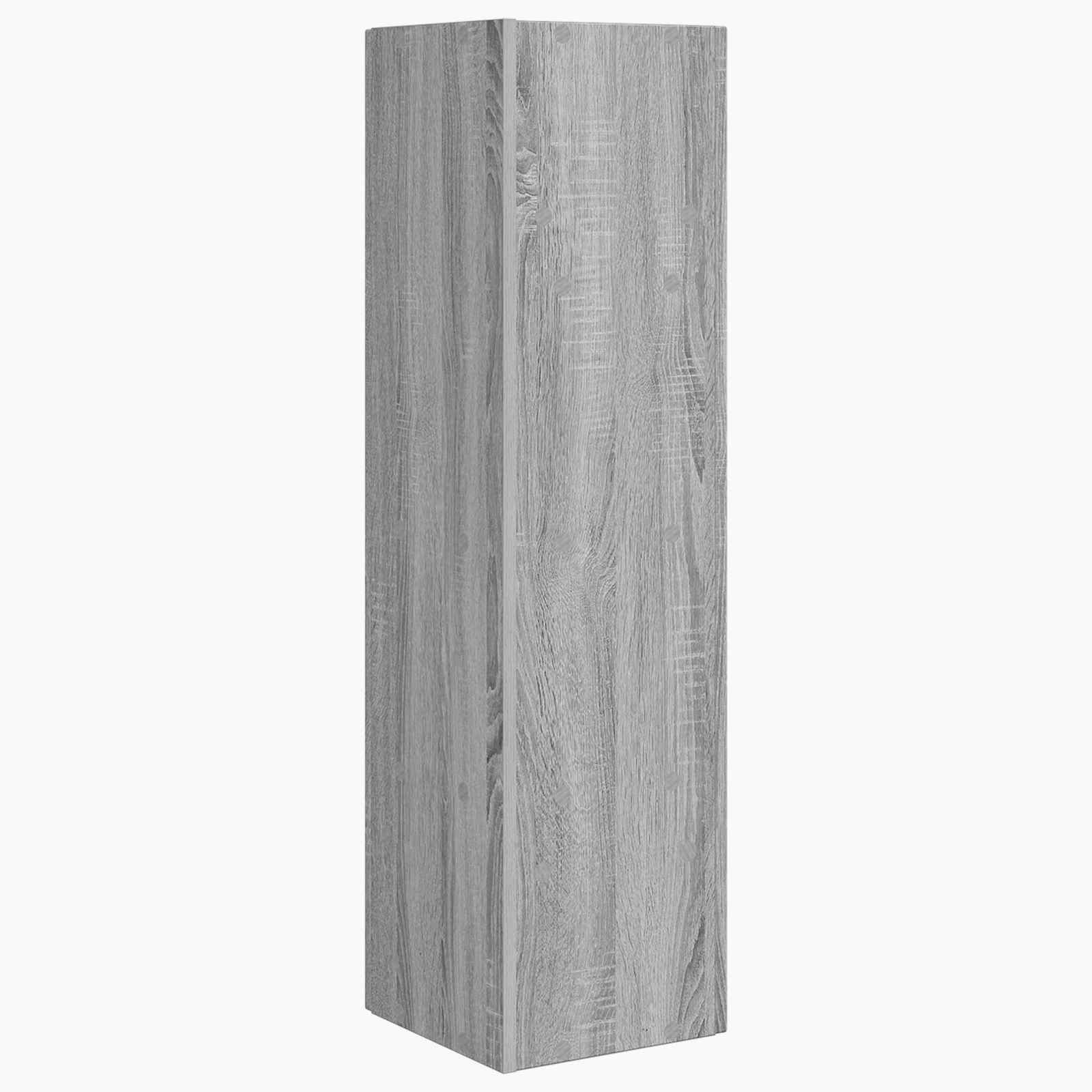 Meuble d'angle Gris Sonoma 27,5x27x102cm Bois d'ingénierie
