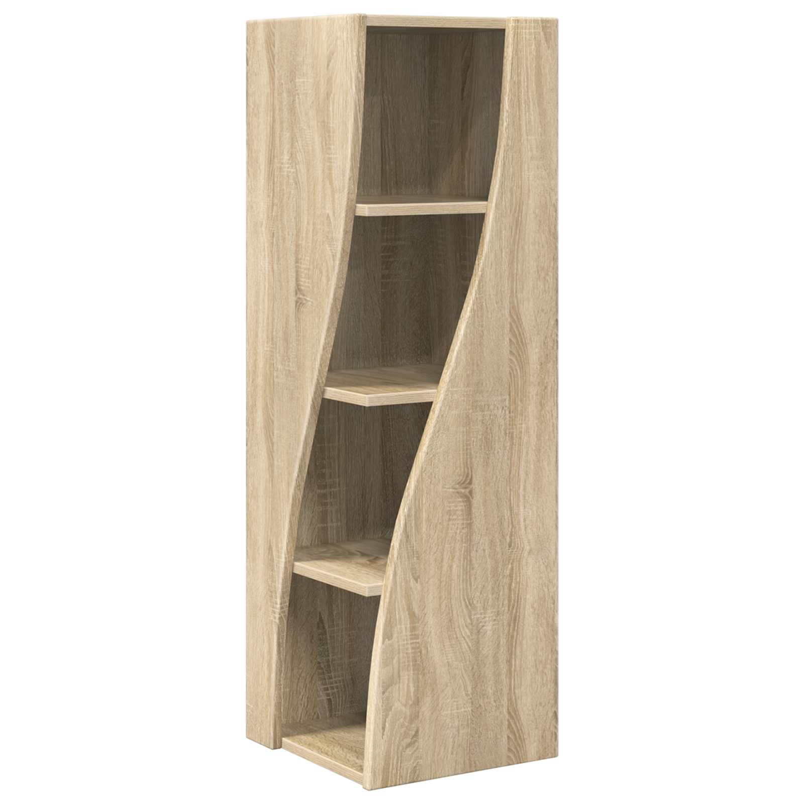 Meuble d'angle Chêne Sonoma 32x32x102cm Bois d'ingénierie