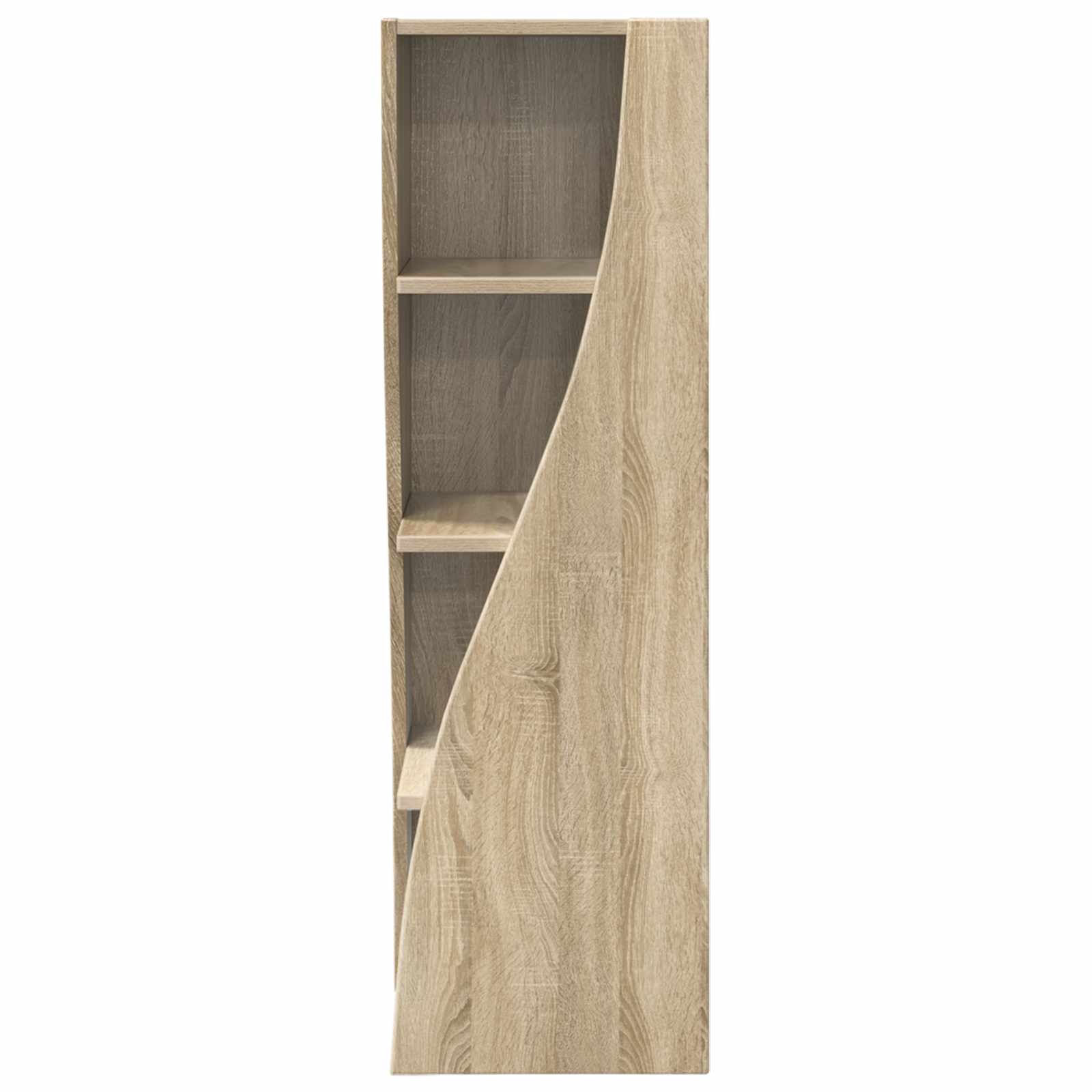 Meuble d'angle Chêne Sonoma 32x32x102cm Bois d'ingénierie