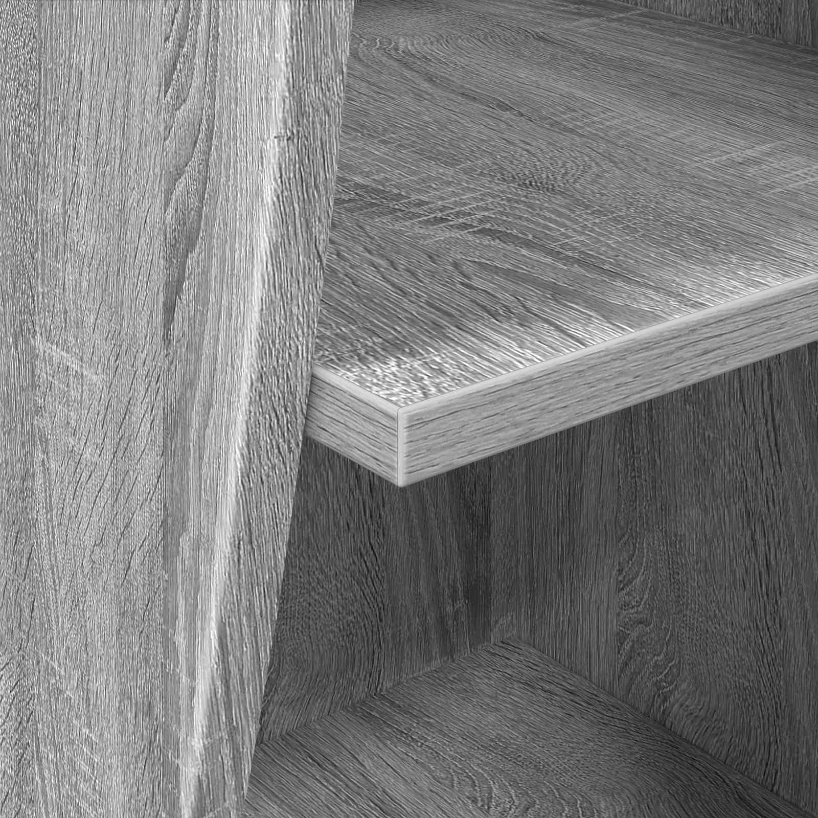 Meuble d'angle Gris Sonoma 32x32x102cm Bois d'ingénierie