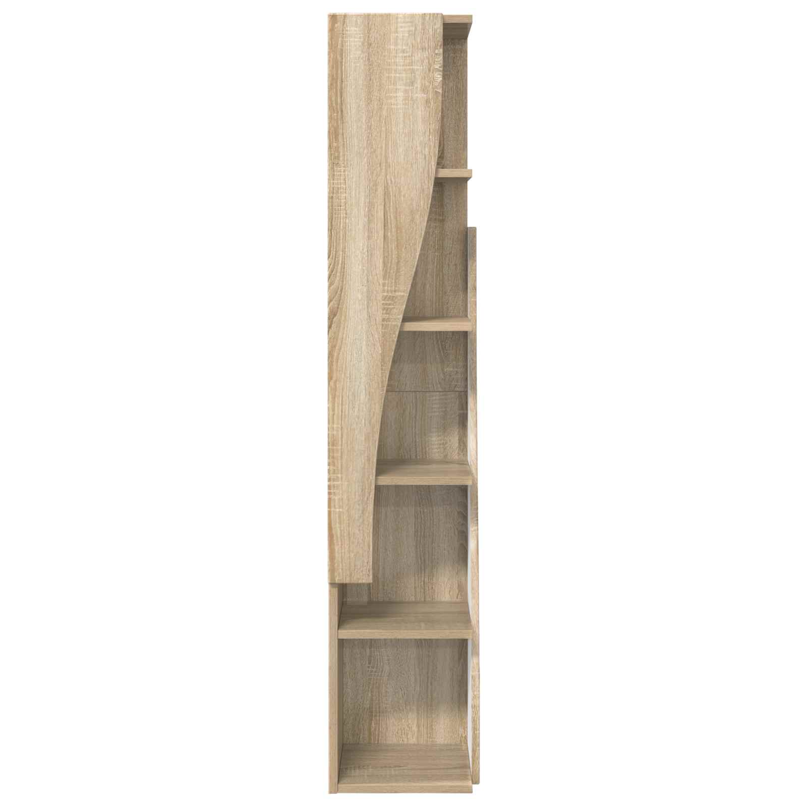 Meuble d'angle 27,5x27x140cm Bois d'ingénierie Chêne Sonoma