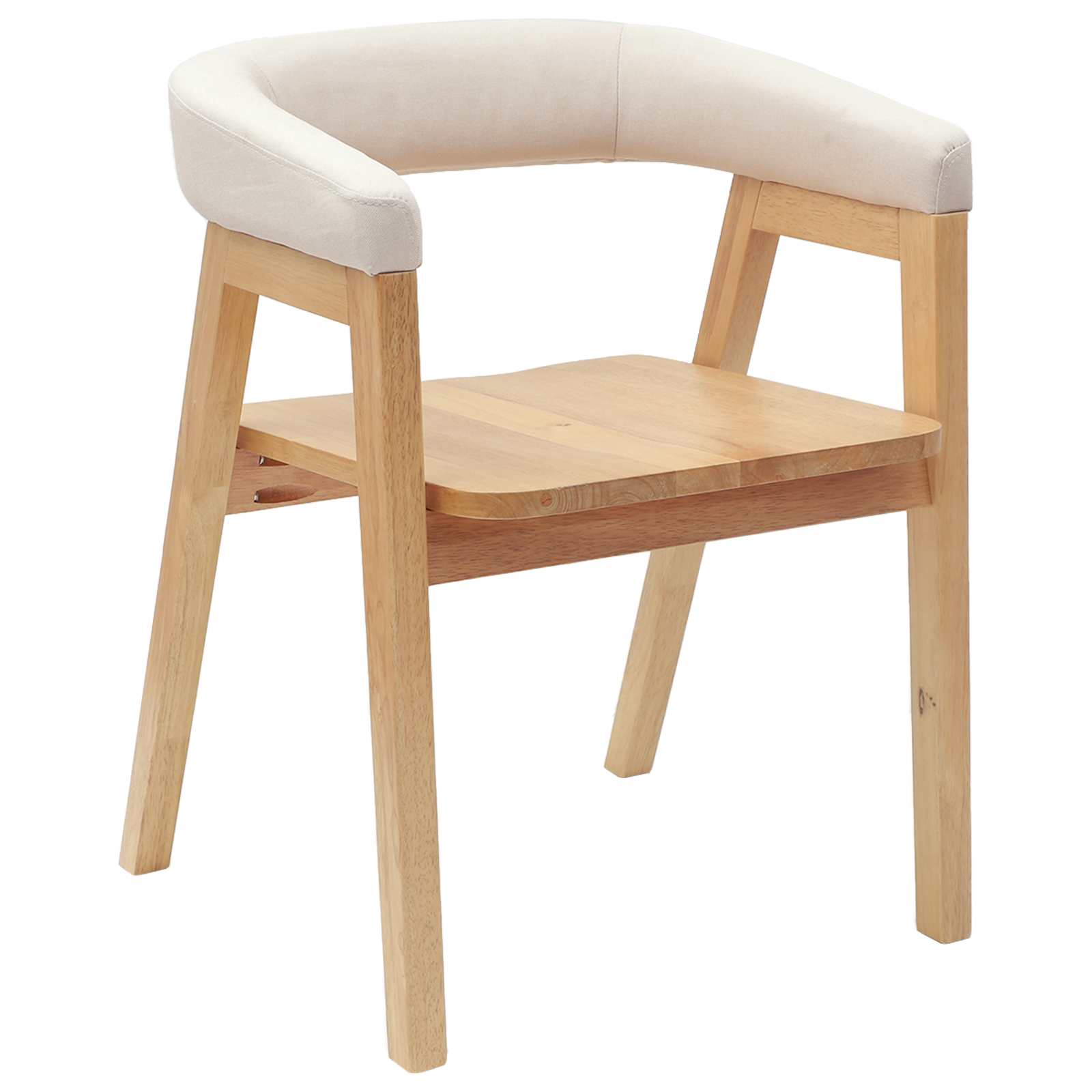 Chaises de salle à manger 2 pcs Naturel 54 x 57 x 73 cm - XIOS