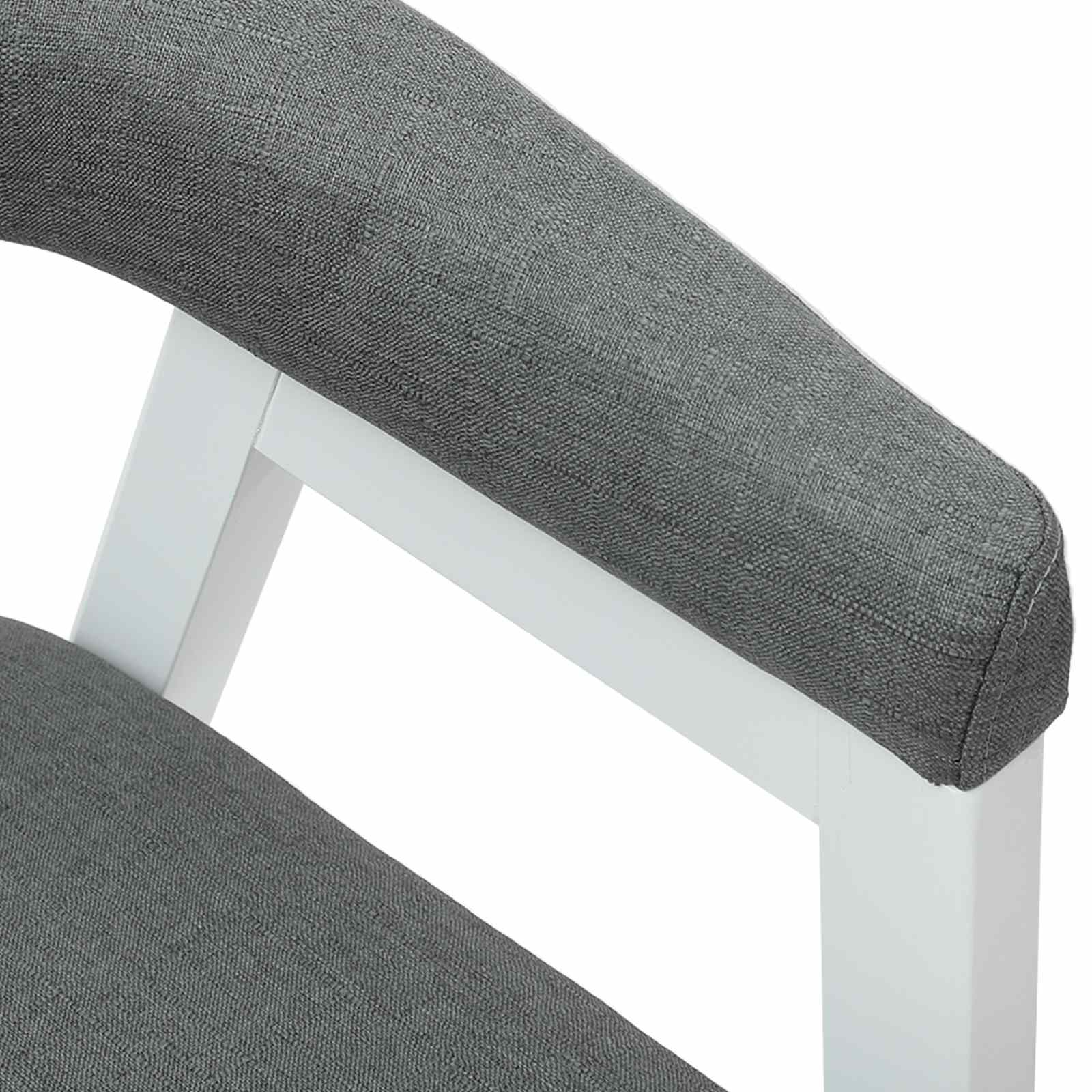 Chaises de salle à manger 2 pcs Blanc 54 x 57 x 73 cm - XIOS