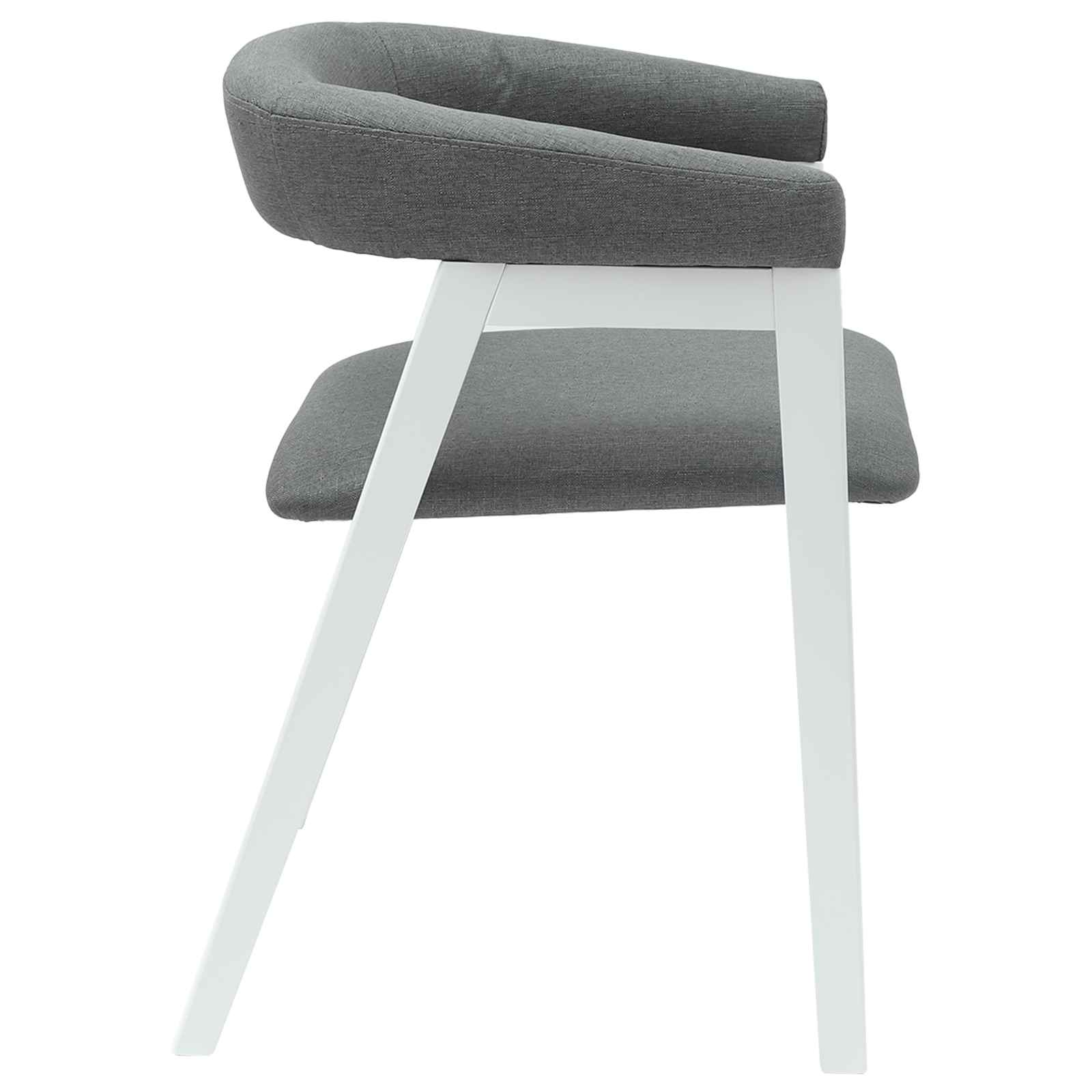 Chaises de salle à manger 2 pcs Blanc 54 x 57 x 73 cm - XIOS