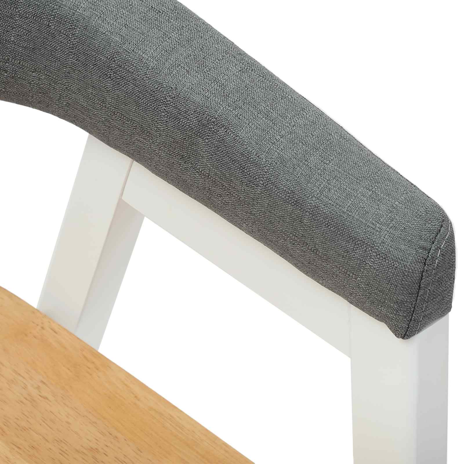 Chaises de salle à manger 2 pcs Blanc 54 x 57 x 73 cm - XIOS