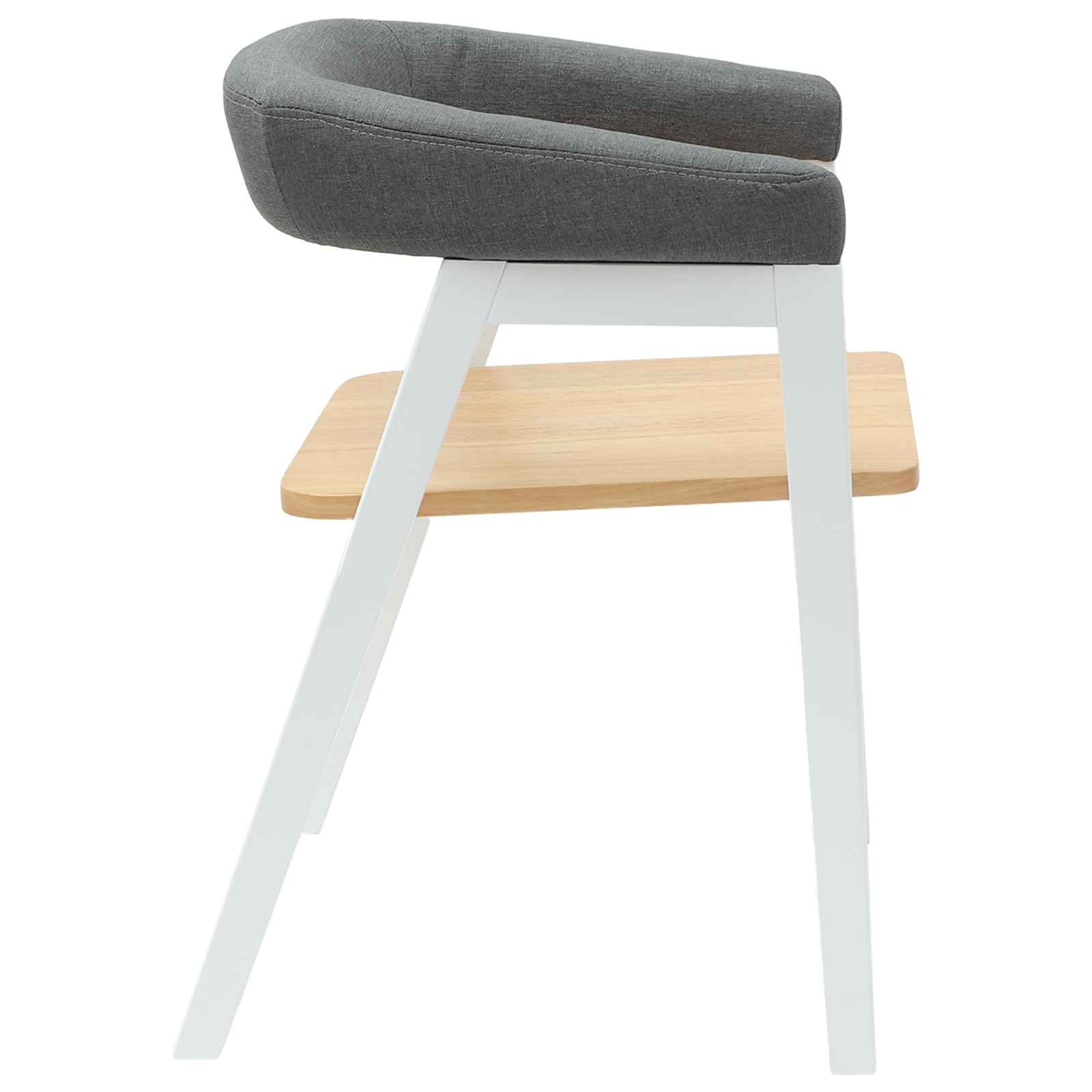 Chaises de salle à manger 2 pcs Blanc 54 x 57 x 73 cm - XIOS