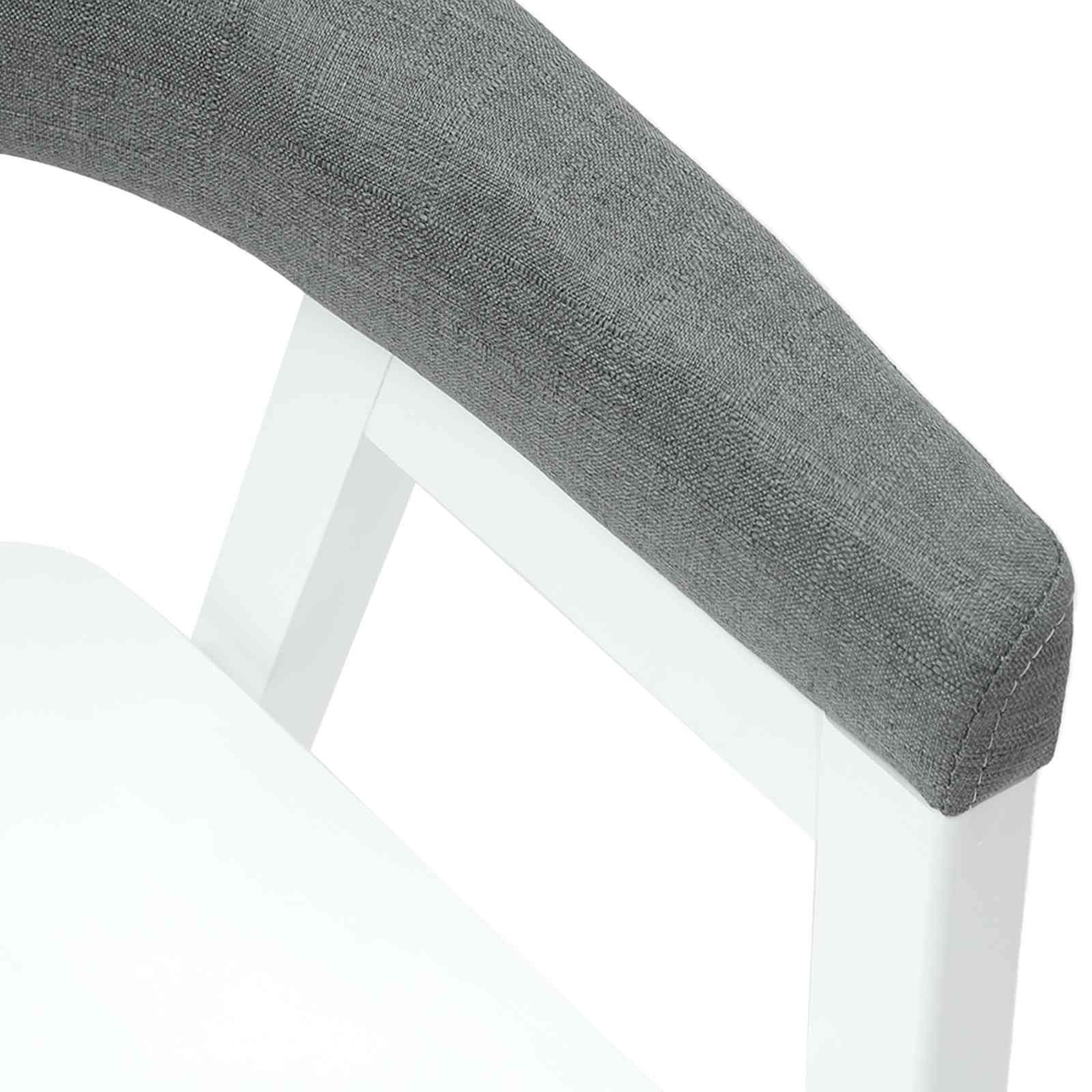 Chaises de salle à manger 2 pcs Blanc 54 x 57 x 73 cm - XIOS