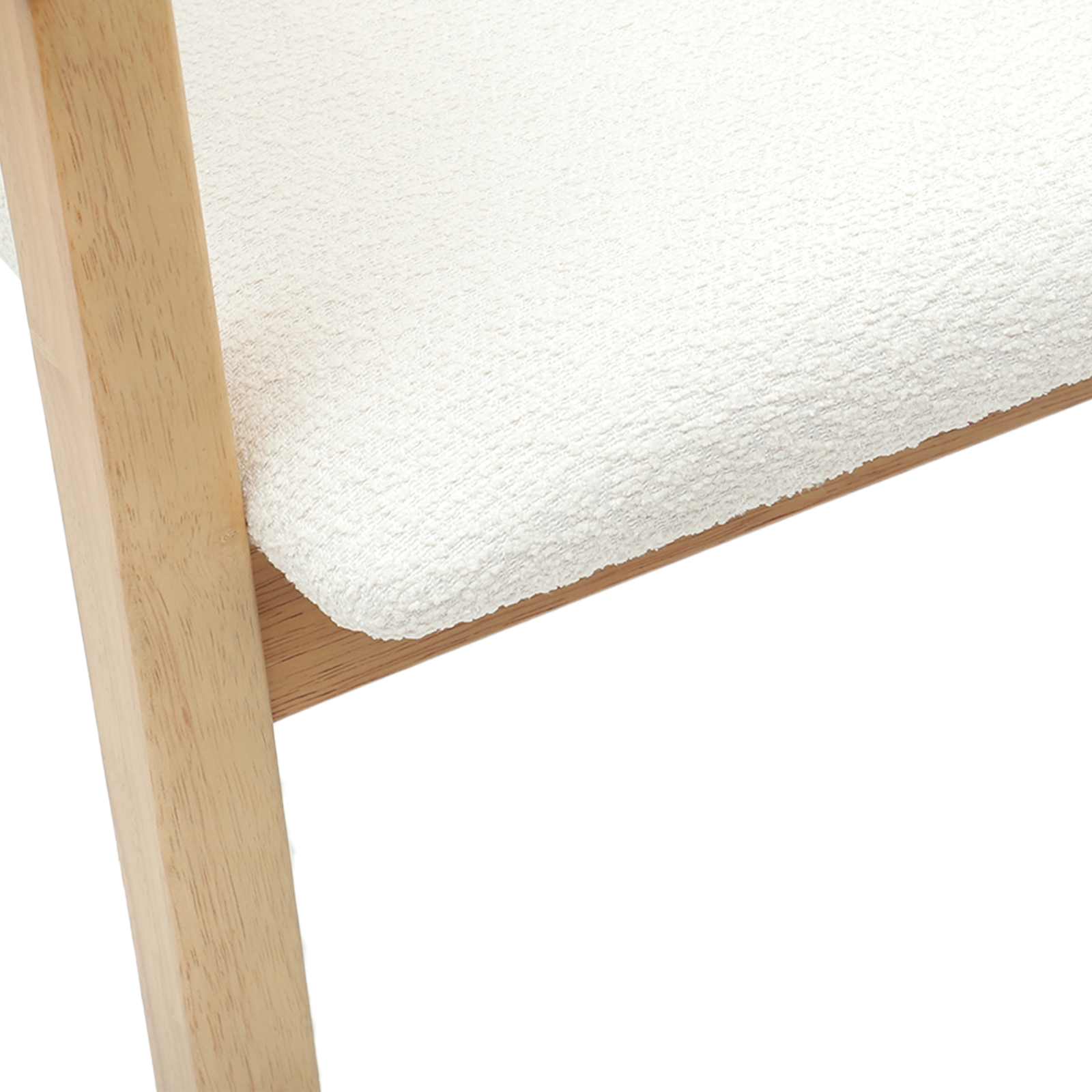 Chaises de salle à manger 2 pcs Naturel 54 x 57 x 73 cm - XIOS
