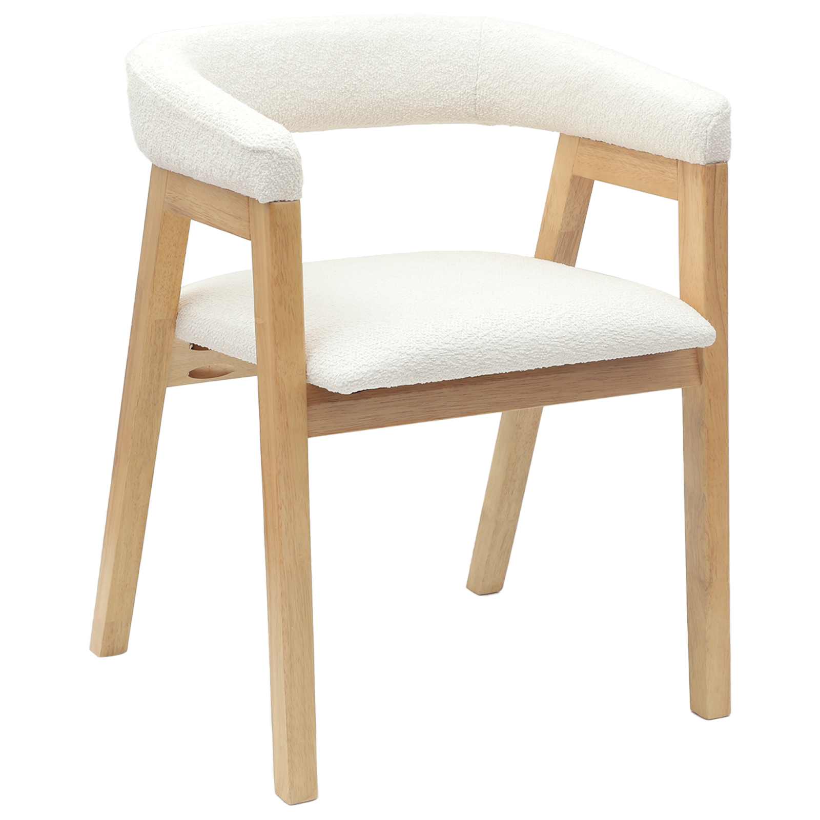 Chaises de salle à manger 2 pcs Naturel 54 x 57 x 73 cm - XIOS