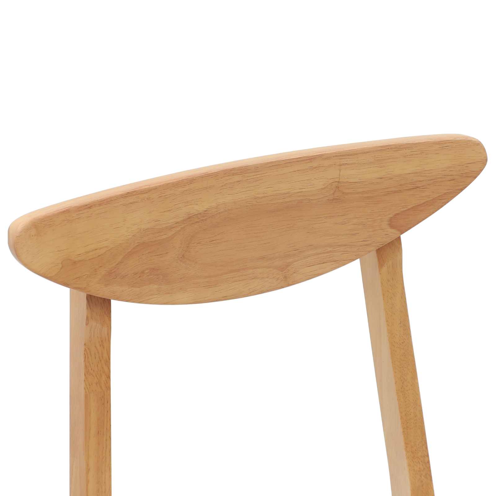 Chaises de salle à manger 2 pcs Naturel 42 x 47.5 x 81 cm - XIOS
