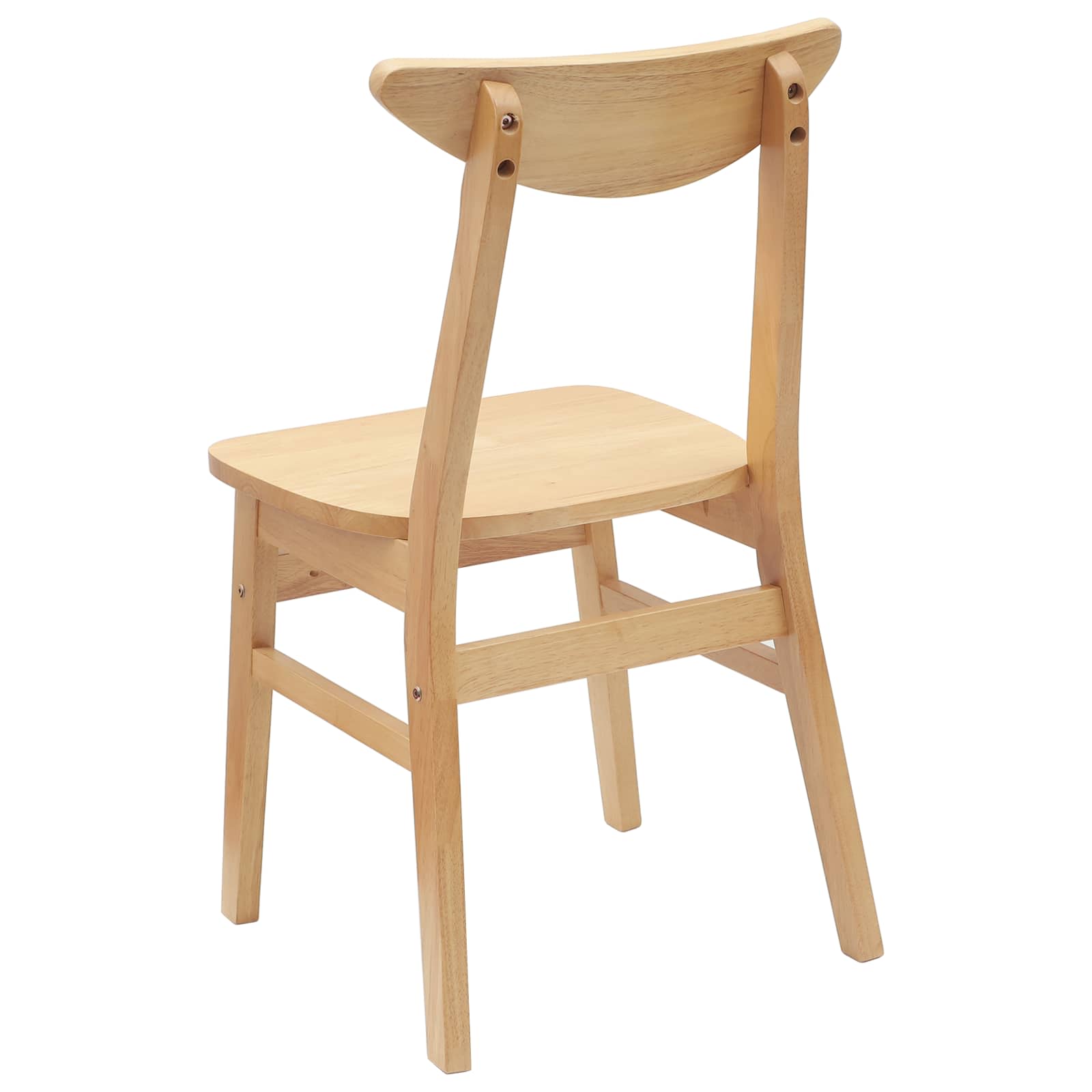 Chaises de salle à manger 2 pcs Naturel 42 x 47.5 x 81 cm - XIOS
