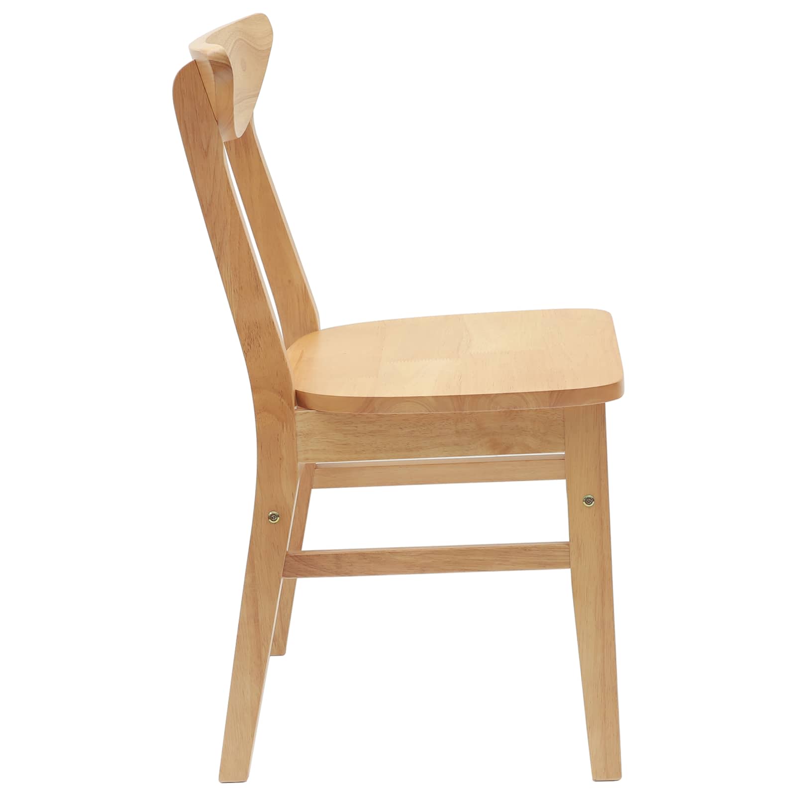Chaises de salle à manger 2 pcs Naturel 42 x 47.5 x 81 cm - XIOS