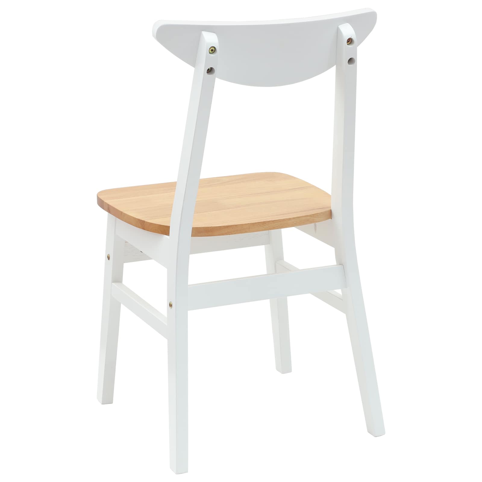 Chaises de salle à manger 2 pcs Blanc 42 x 47.5 x 81 cm - XIOS