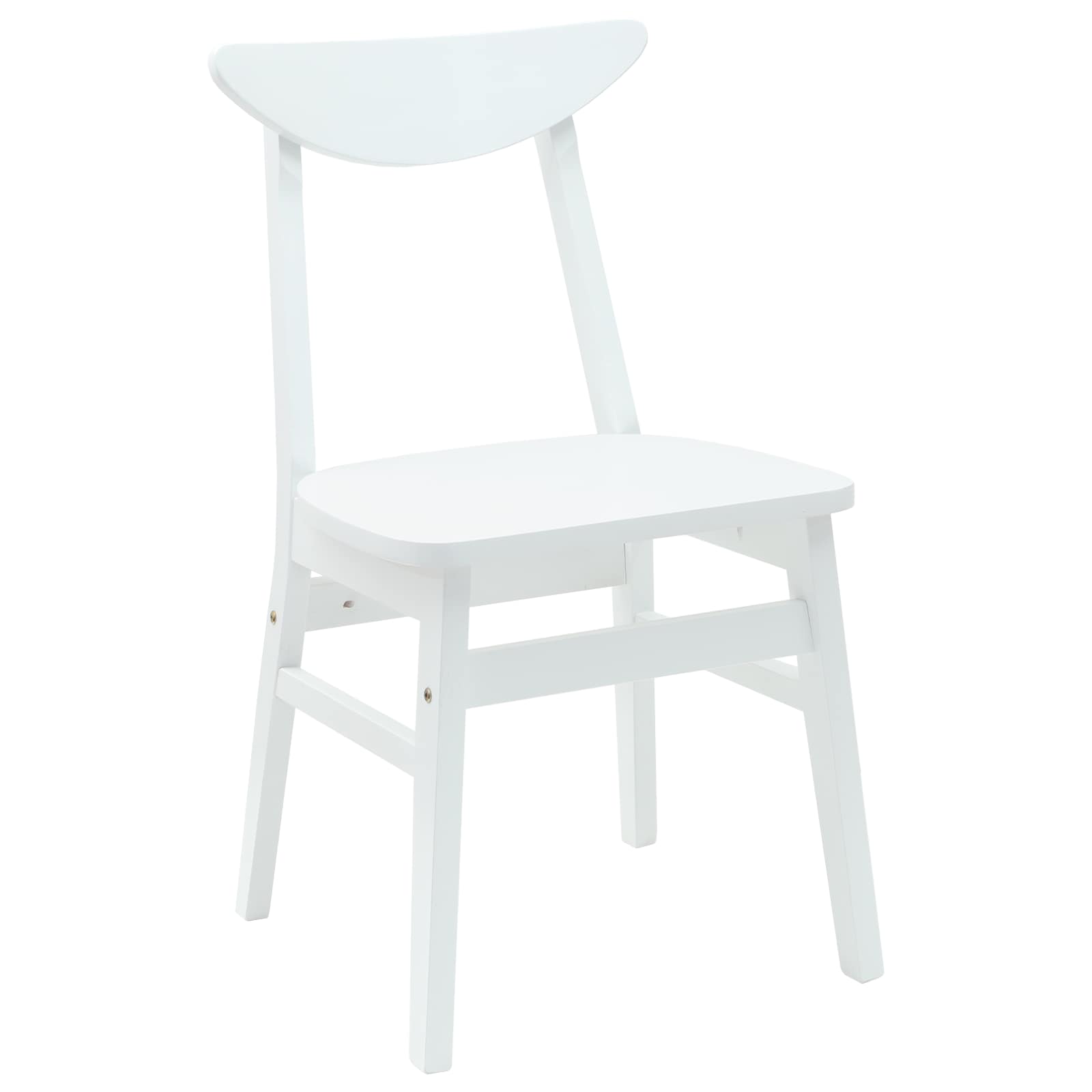 Chaises de salle à manger 2 pcs Blanc 42 x 47.5 x 81 cm - XIOS