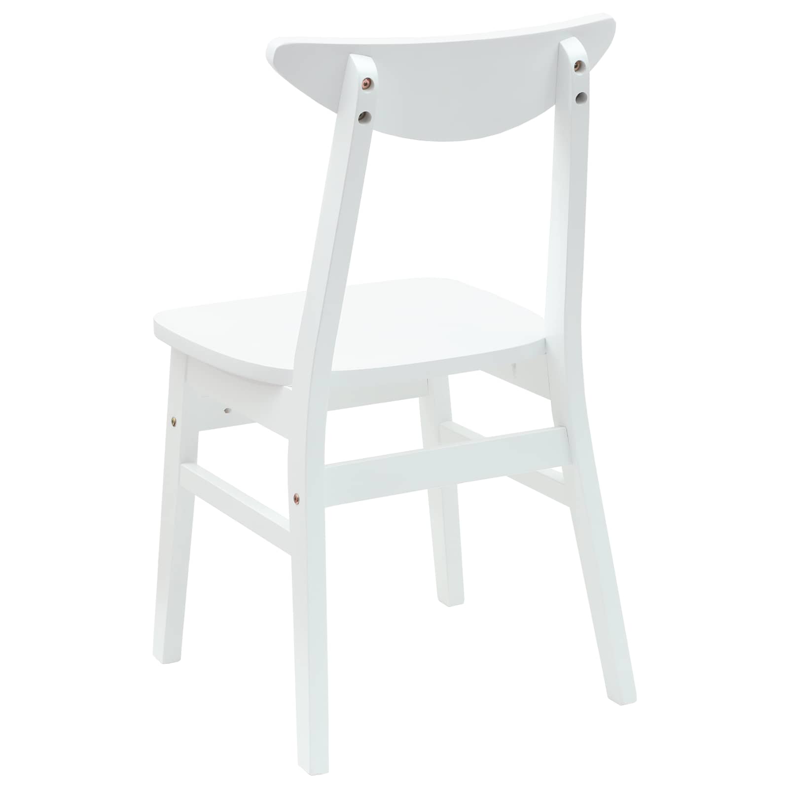 Chaises de salle à manger 2 pcs Blanc 42 x 47.5 x 81 cm - XIOS