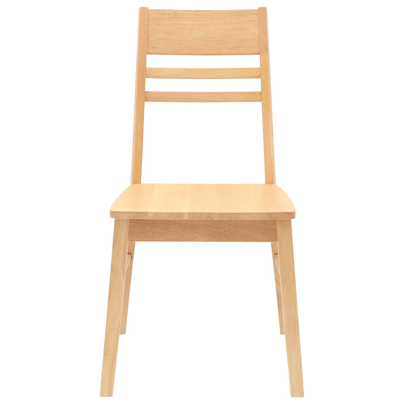 Chaises de salle à manger 2 pcs Naturel 43 x 54 x 89 cm - XIOS