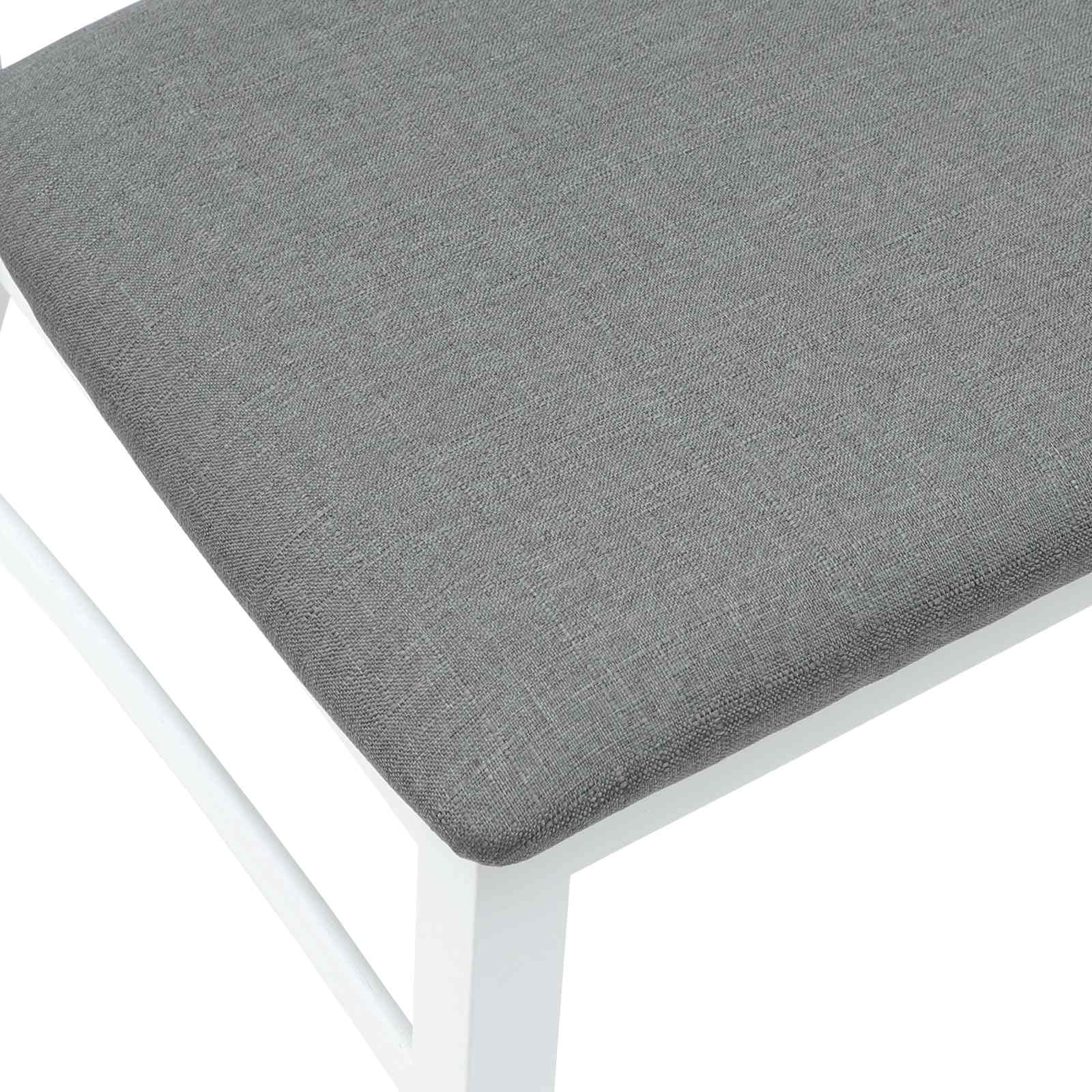 Chaises de salle à manger 2 pcs Blanc 43 x 54 x 89 cm - XIOS