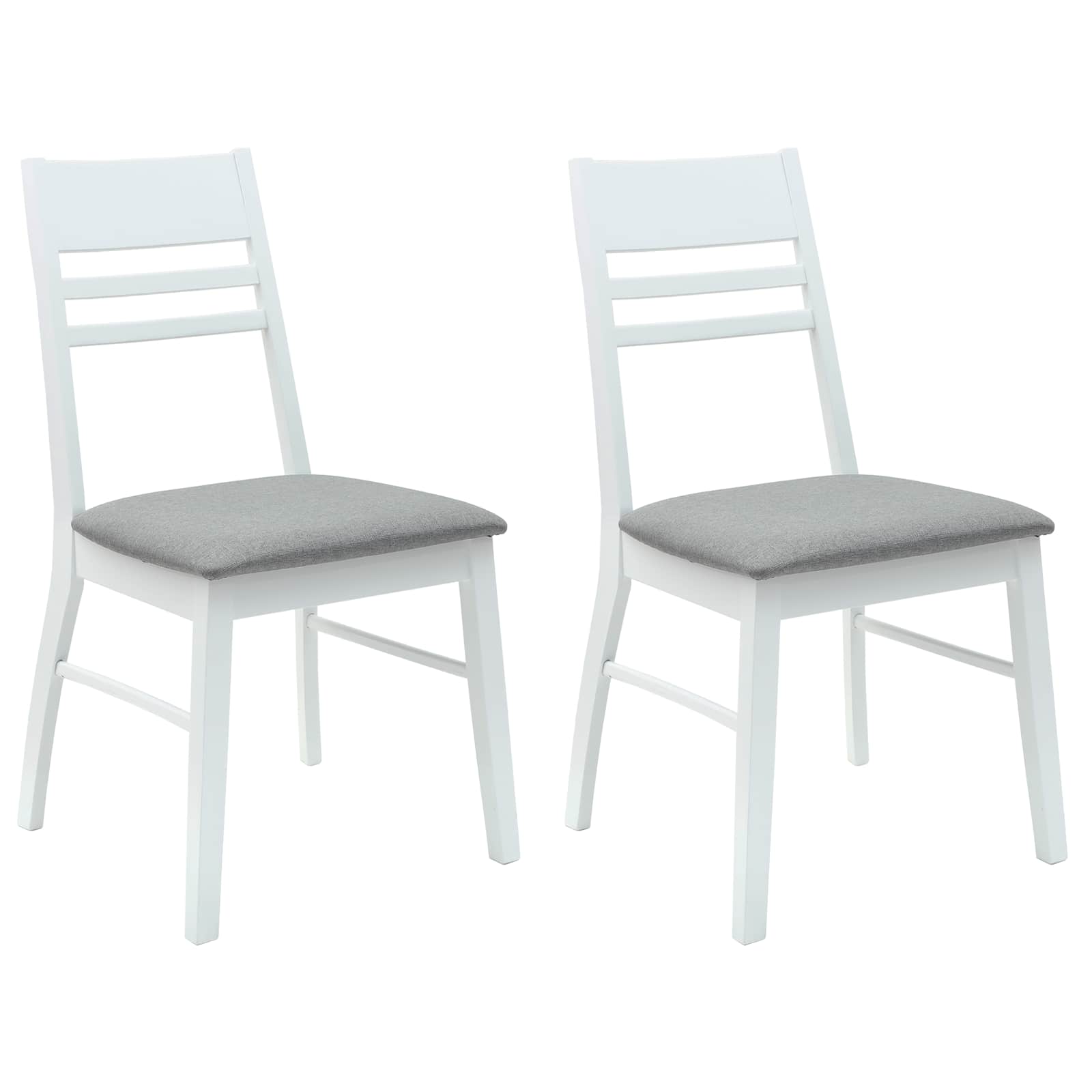 Chaises de salle à manger 2 pcs Blanc 43 x 54 x 89 cm - XIOS