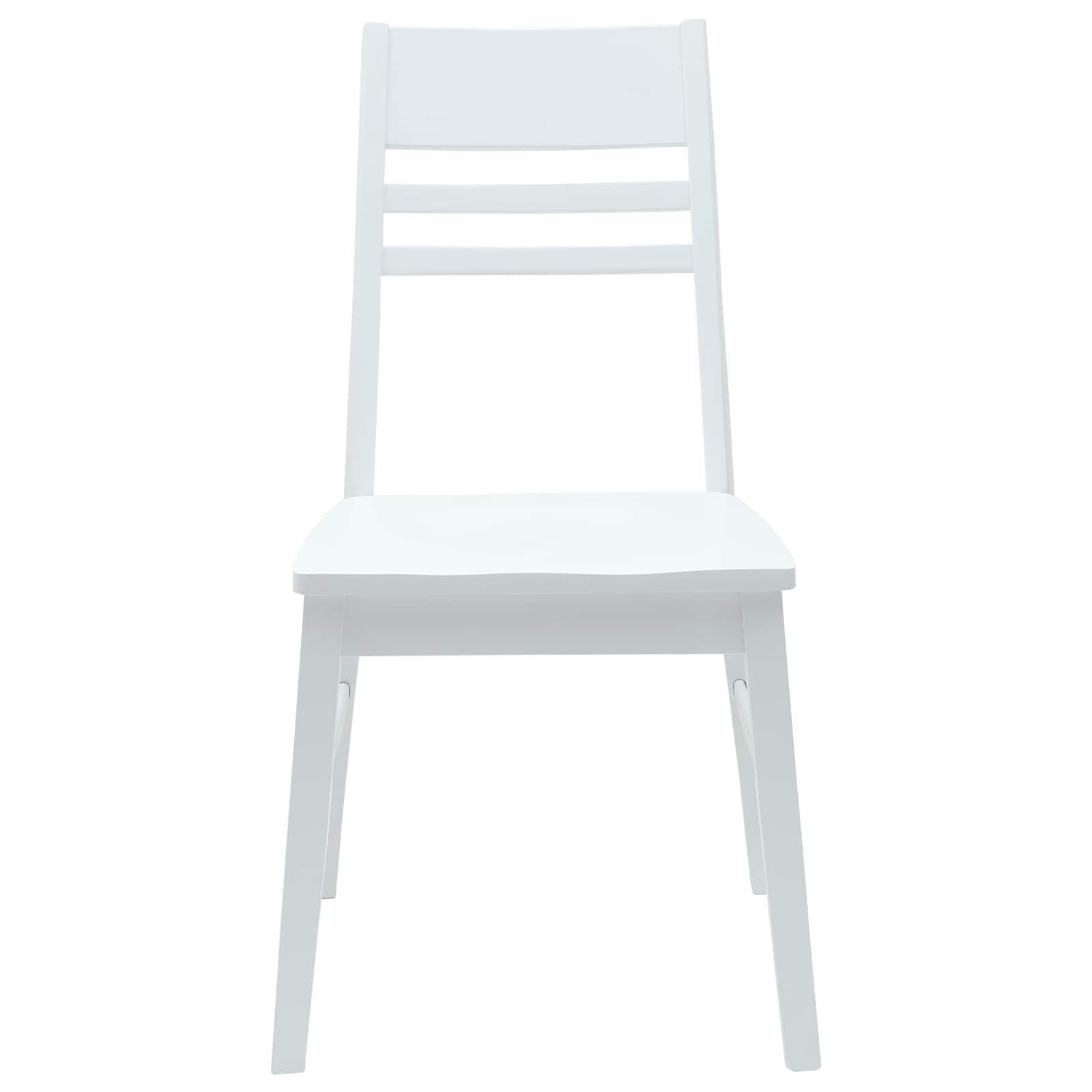 Chaises de salle à manger 2 pcs Blanc 43 x 54 x 89 cm - XIOS