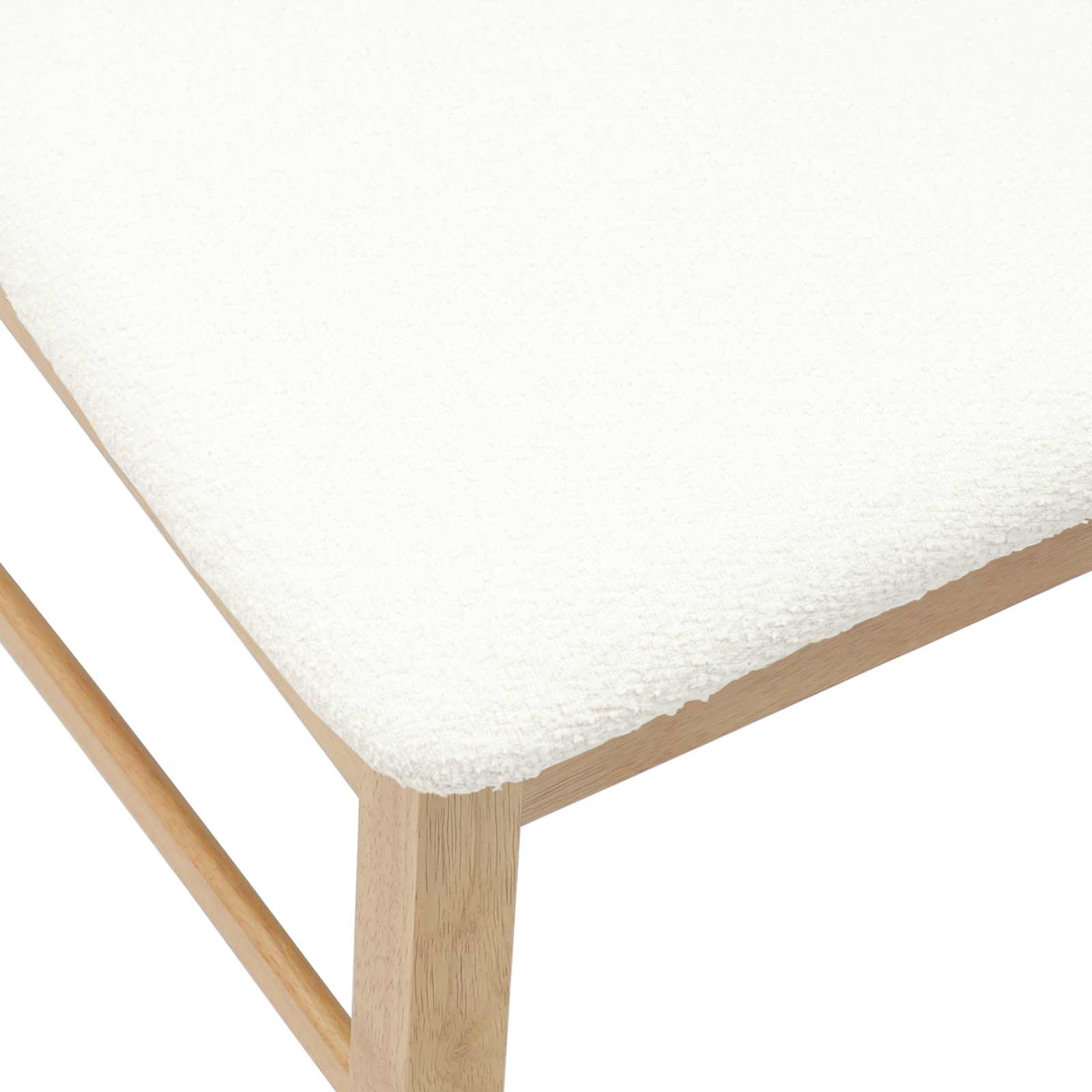 Chaises de salle à manger 2 pcs Naturel 43 x 54 x 89 cm - XIOS