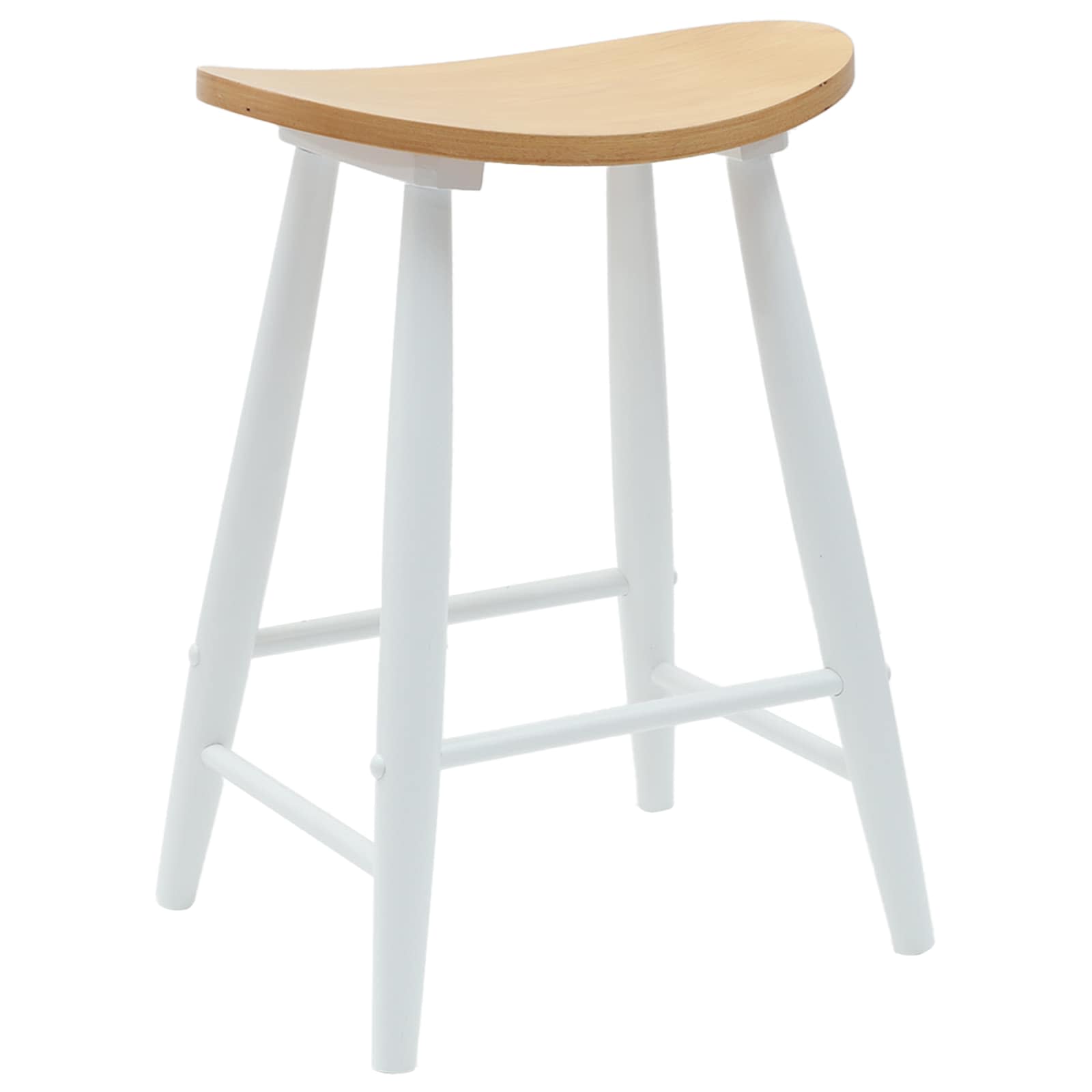 Chaises de salle à manger 2 pcs Blanc 46 x 37 x 63 cm - XIOS