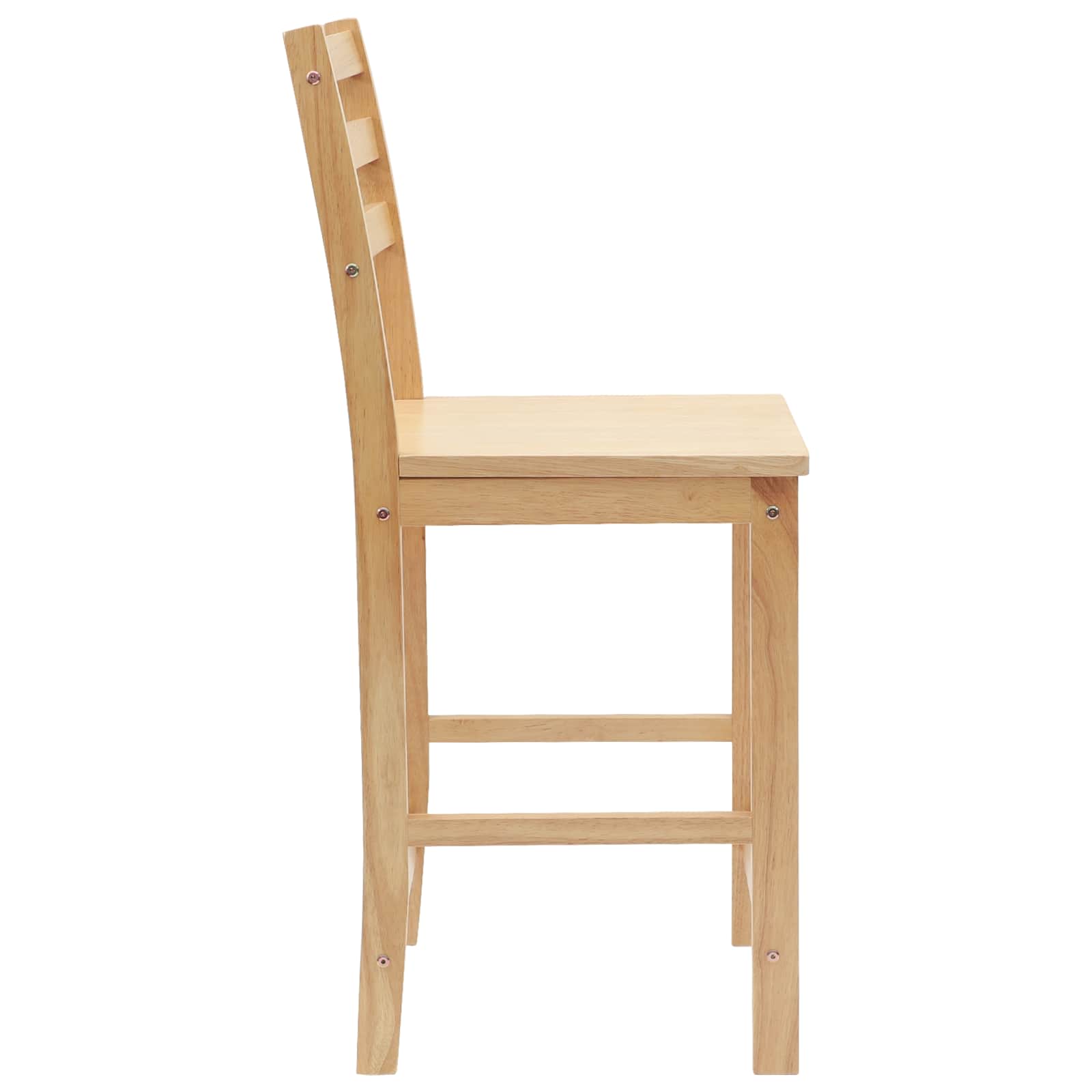Chaises de salle à manger 2 pcs Naturel 40 x 47,5 x 99,5 cm - XIOS