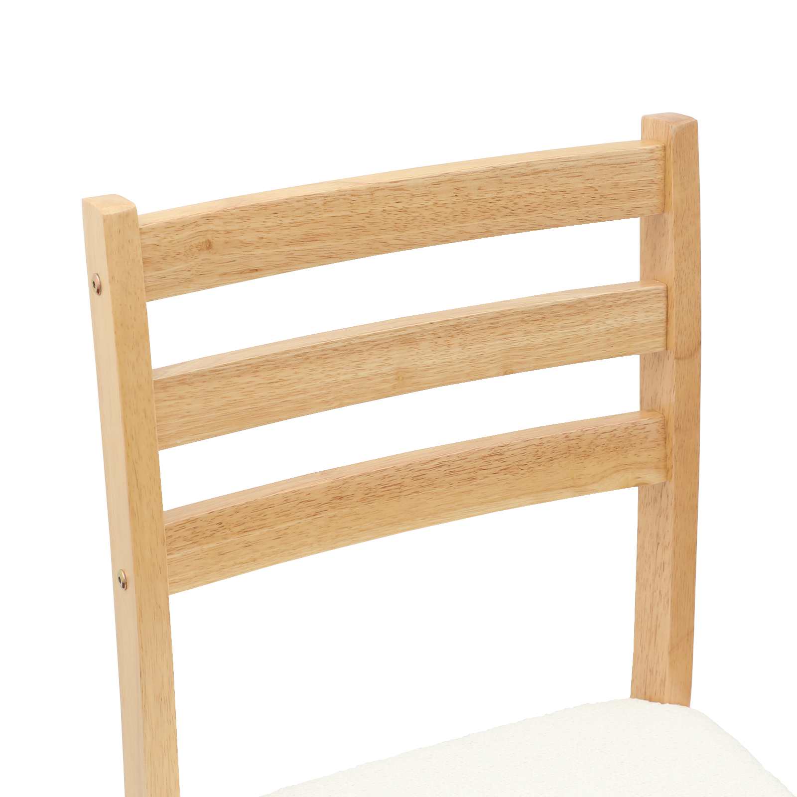 Chaises de salle à manger 2 pcs Naturel 40 x 47,5 x 99,5 cm - XIOS