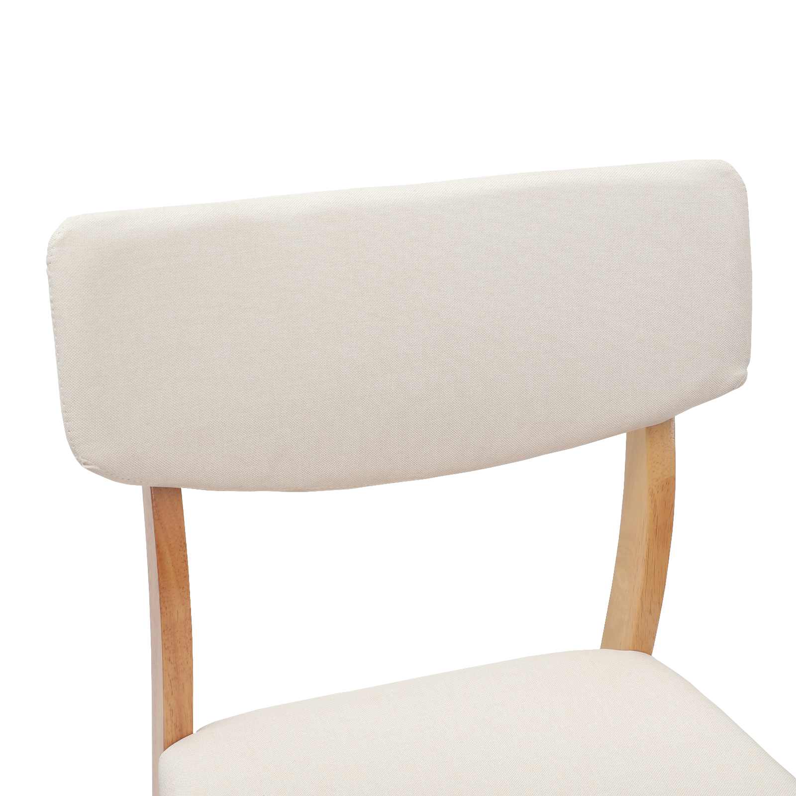 Chaises de salle à manger 2 pcs Naturel 48 x 49 x 95 cm - XIOS