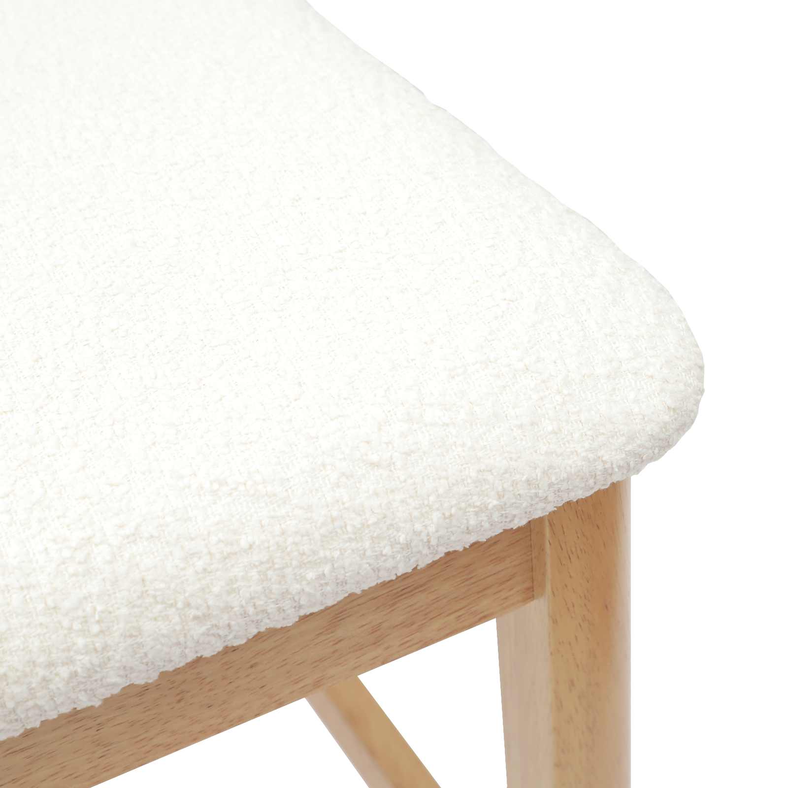 Chaises de salle à manger 2 pcs Naturel 48 x 49 x 95 cm - XIOS