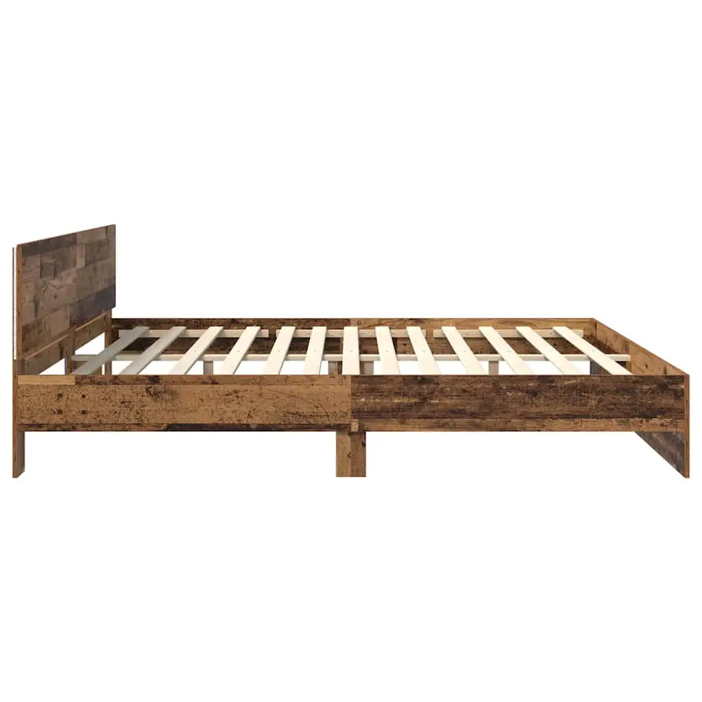 Cadre de lit Bois Ancien 180 x 200 cm Bois d’ingénierie - XIOS