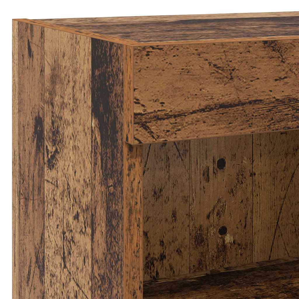 Ensemble de meuble TV mural 5 pcs Bois ancien Bois d'ingénierie - XIOS