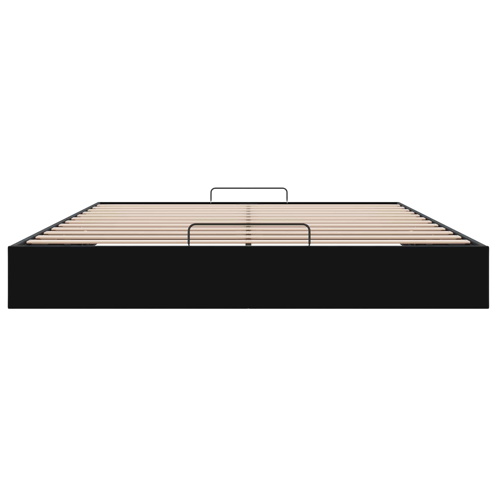 Cadre de lit ottoman Noir King size Velours - XIOS