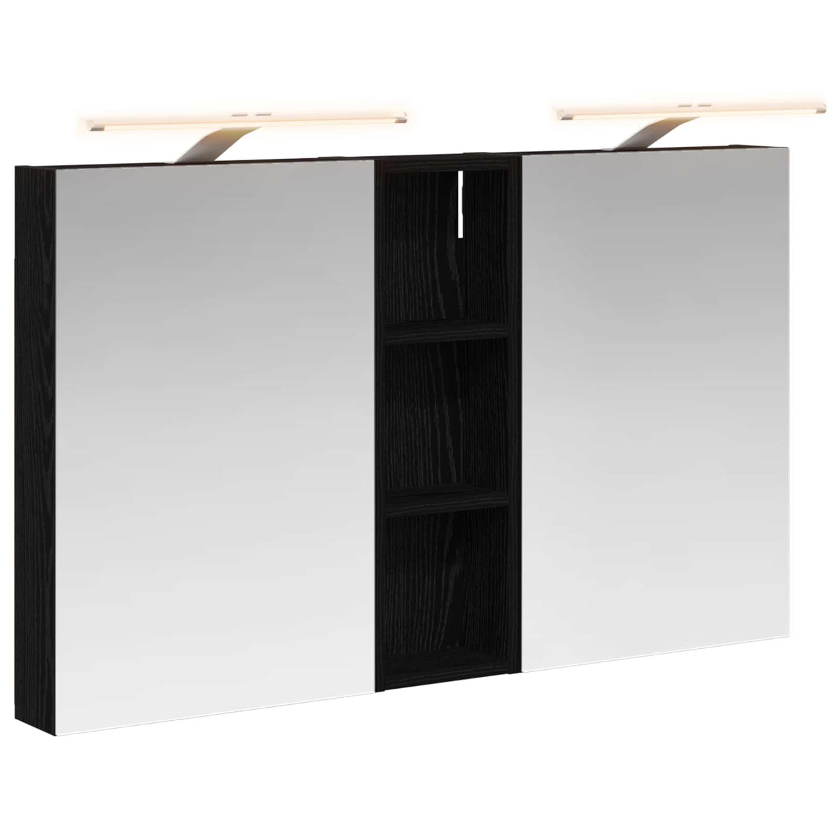 Ensemble de Meubles de Salle de Bain 3 pc 100 x 10,5 x 60,5 cm