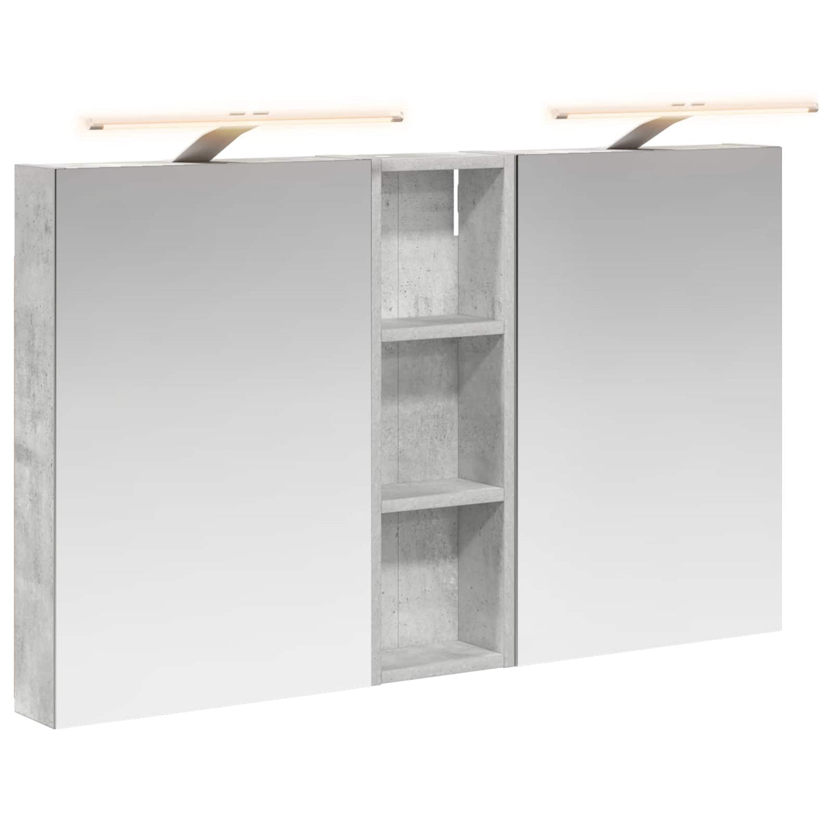 Ensemble de Meubles de Salle de Bain 3 pc 100 x 10,5 x 60,5 cm