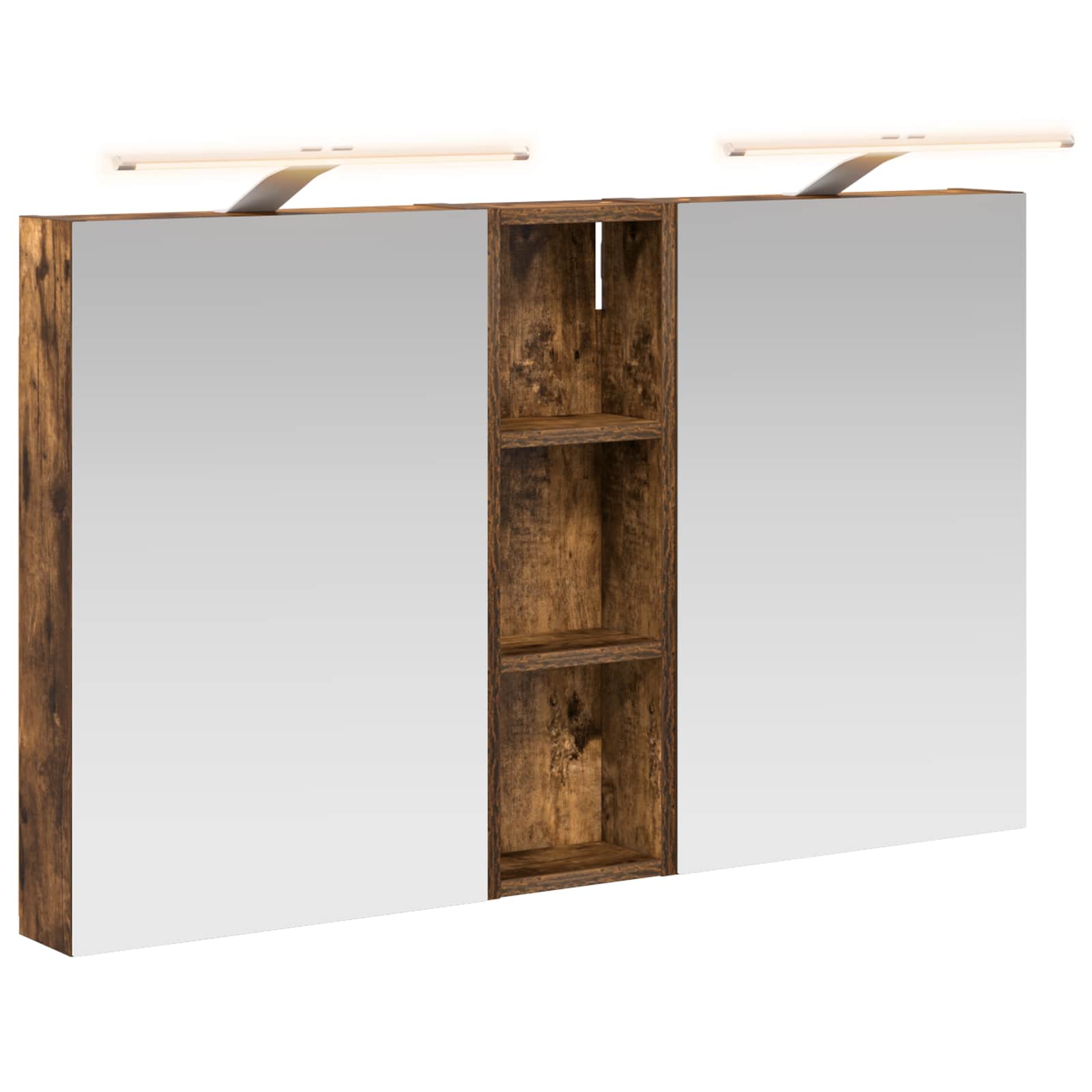 Ensemble de Meubles de Salle de Bain 3 pc 100 x 10,5 x 60,5 cm