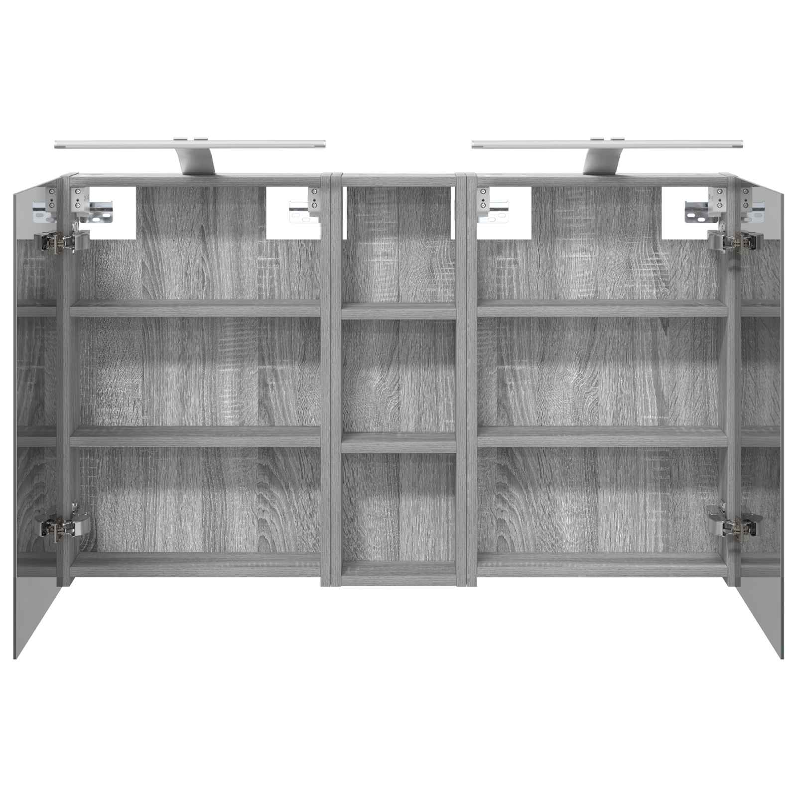 Ensemble de Meubles de Salle de Bain 3 pc 100 x 10,5 x 60,5 cm