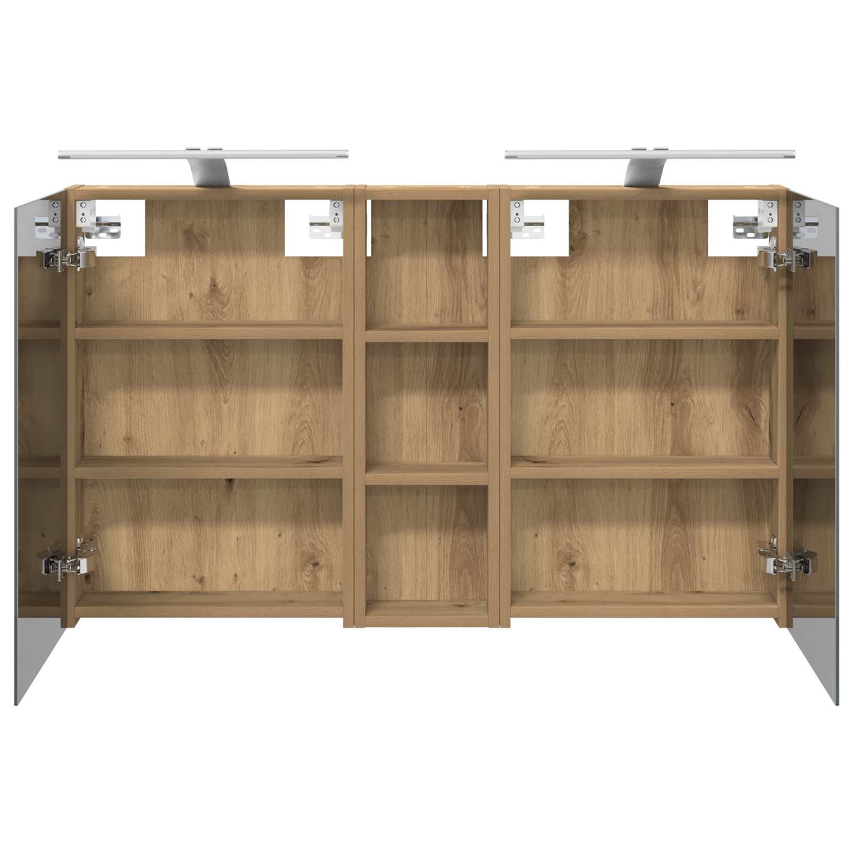 Ensemble de Meubles de Salle de Bain 3 pc 100 x 10,5 x 60,5 cm