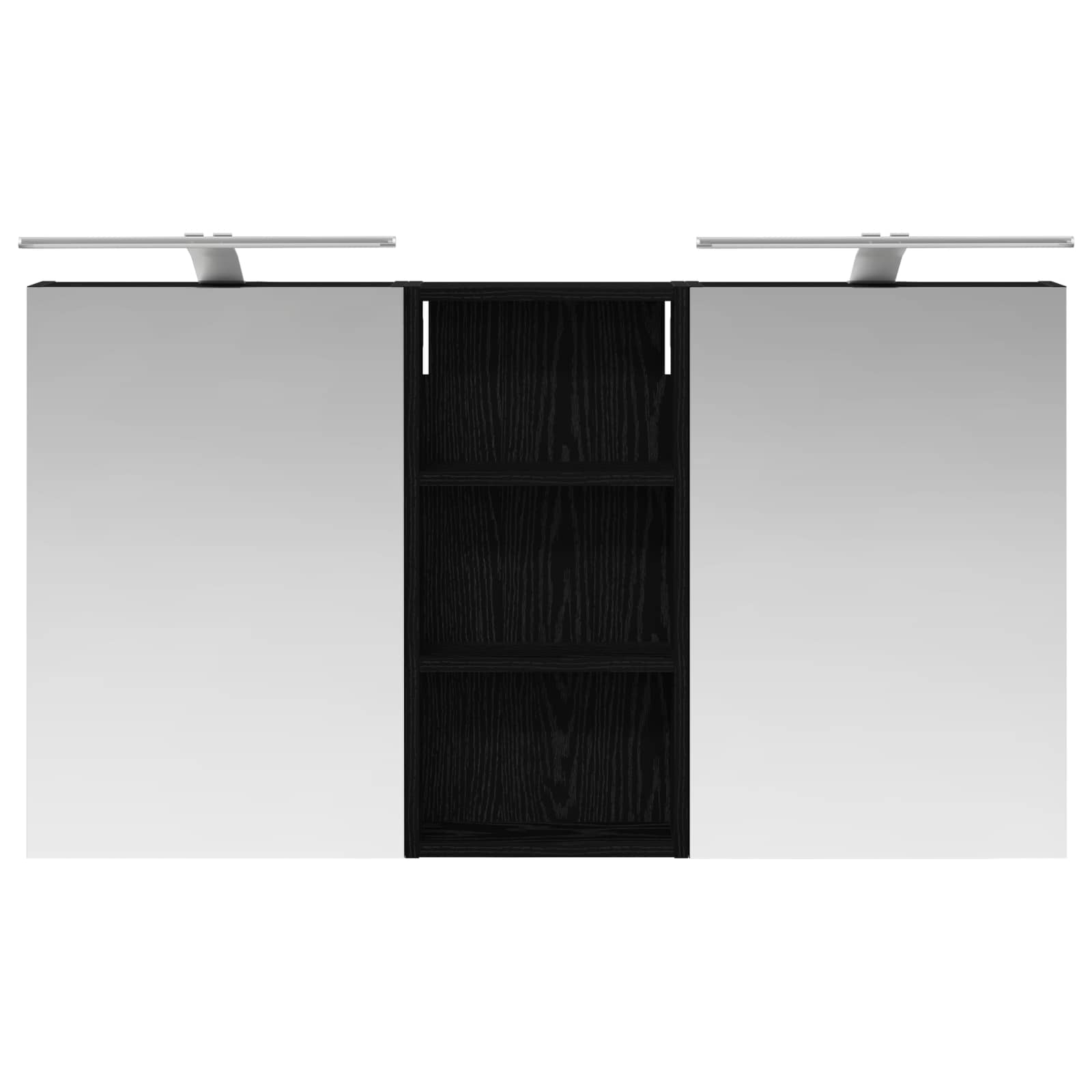 Ensemble de Meubles de Salle de Bain 3 pc 110 x 10,5 x 60,5 cm