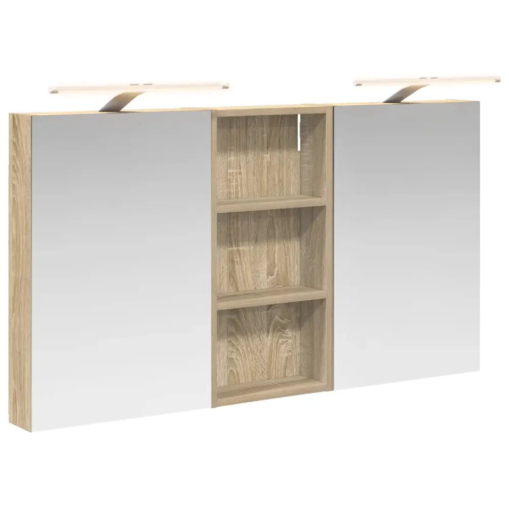 Ensemble de Meubles de Salle de Bain 3 pc 110 x 10,5 x 60,5 cm - XIOS Store SNC