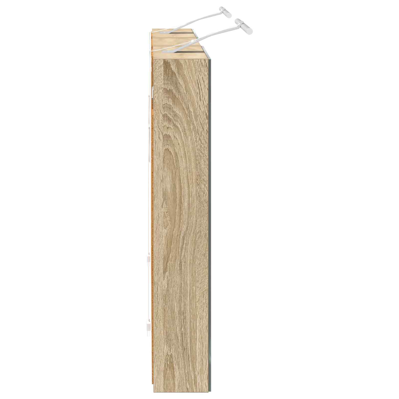 Ensemble de Meubles de Salle de Bain 3 pc 110 x 10,5 x 60,5 cm