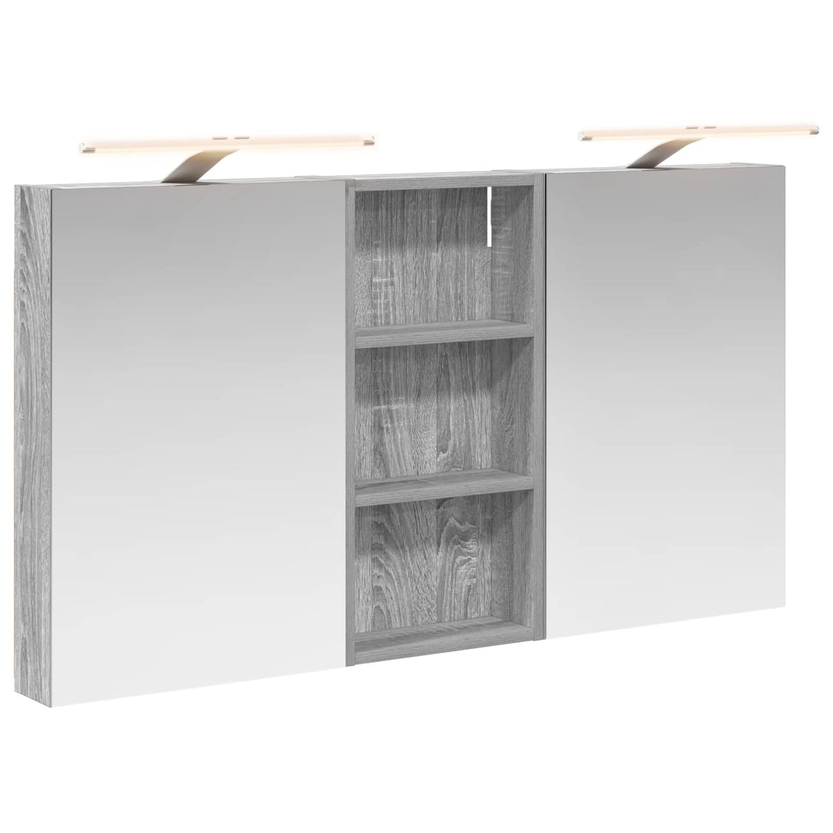 Ensemble de Meubles de Salle de Bain 3 pc 110 x 10,5 x 60,5 cm