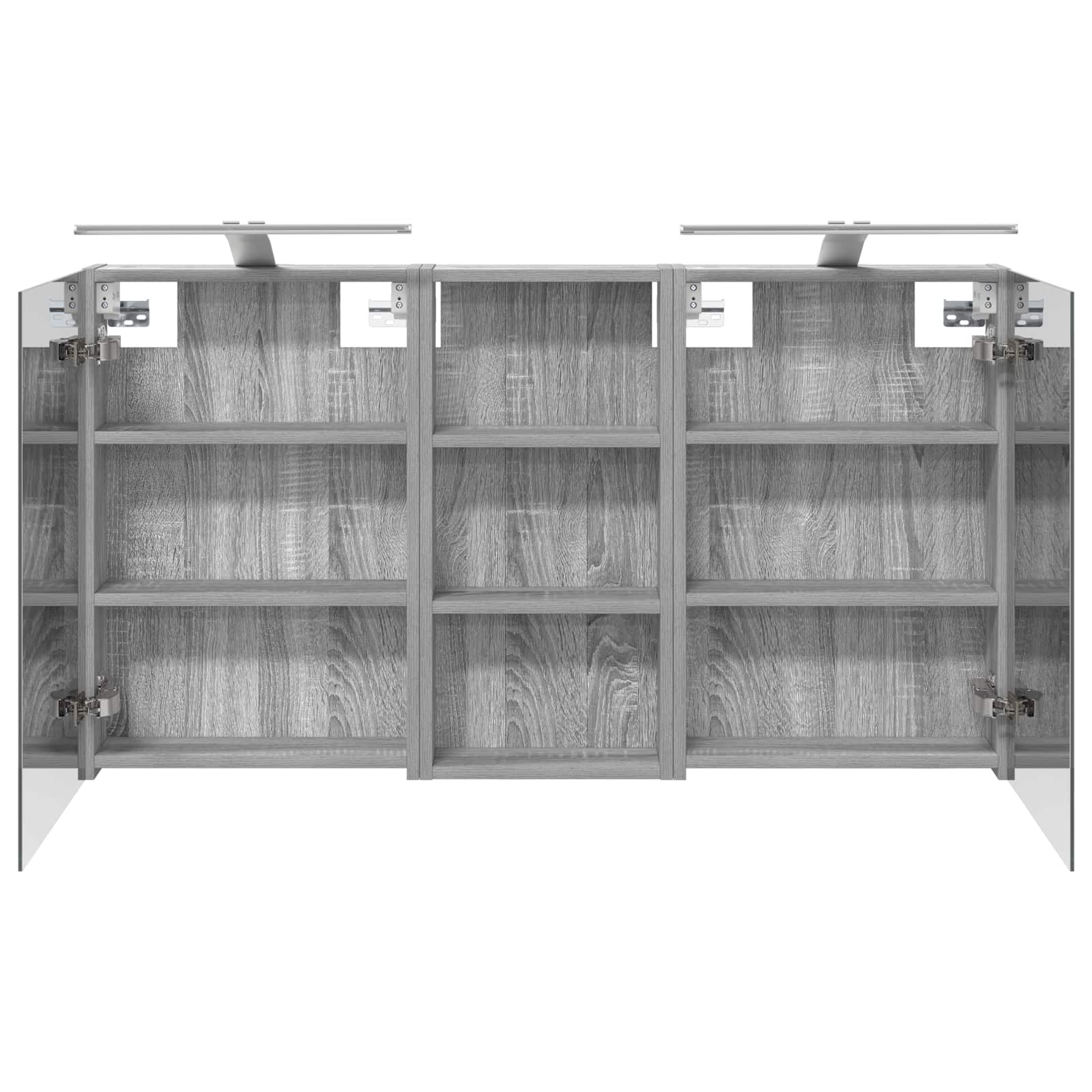 Ensemble de Meubles de Salle de Bain 3 pc 110 x 10,5 x 60,5 cm