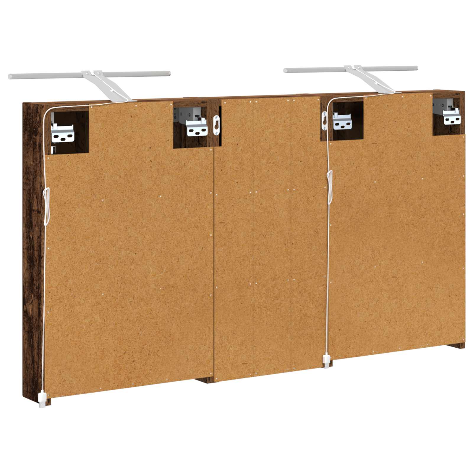 Ensemble de Meubles de Salle de Bain 3 pc 110 x 10,5 x 60,5 cm