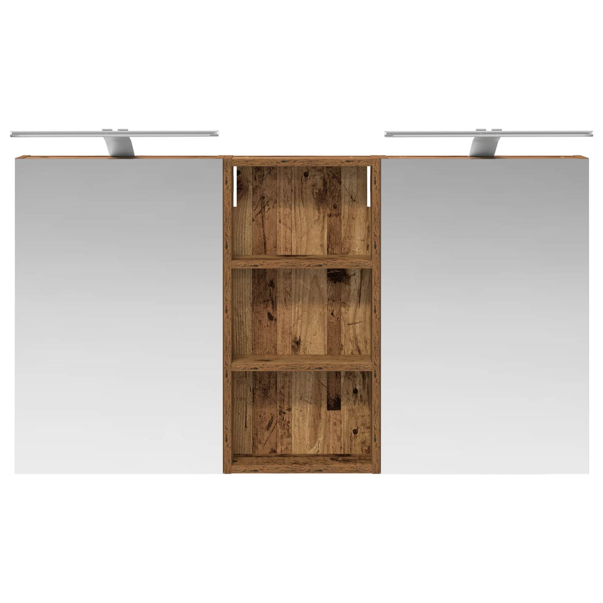 Ensemble de Meubles de Salle de Bain 3 pc 110 x 10,5 x 60,5 cm